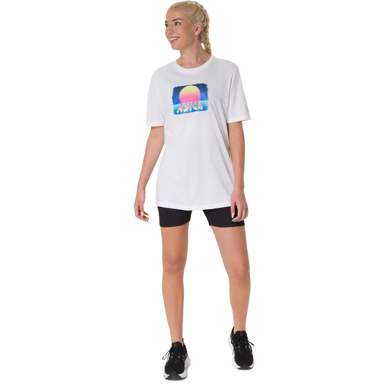 ASICS RETRO SUNSET SHORT SLEEVE TEE - 6