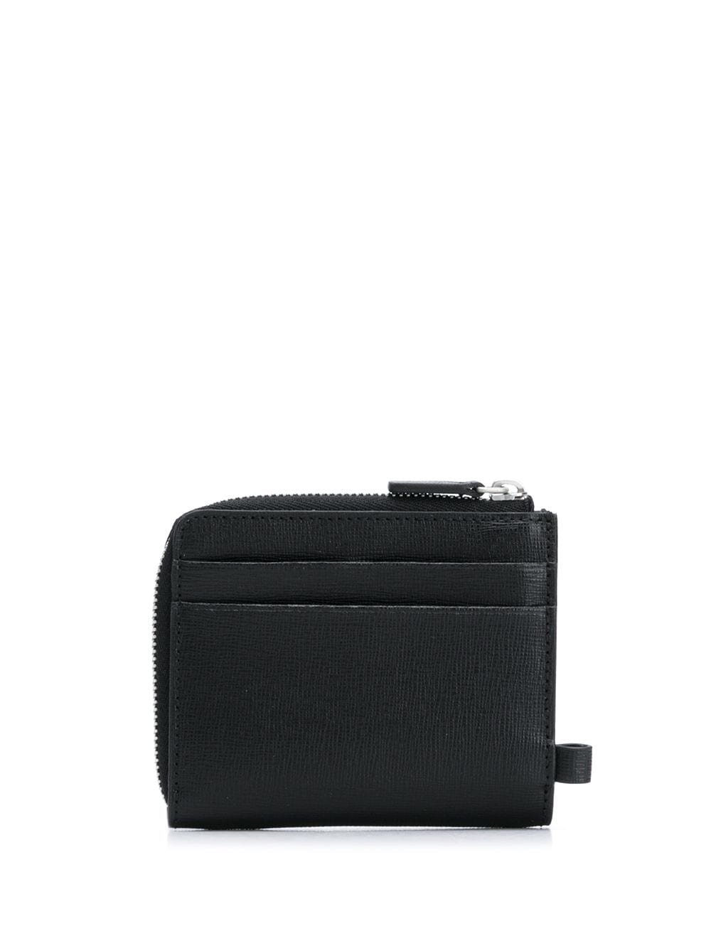 branded zip-around chain wallet - 2