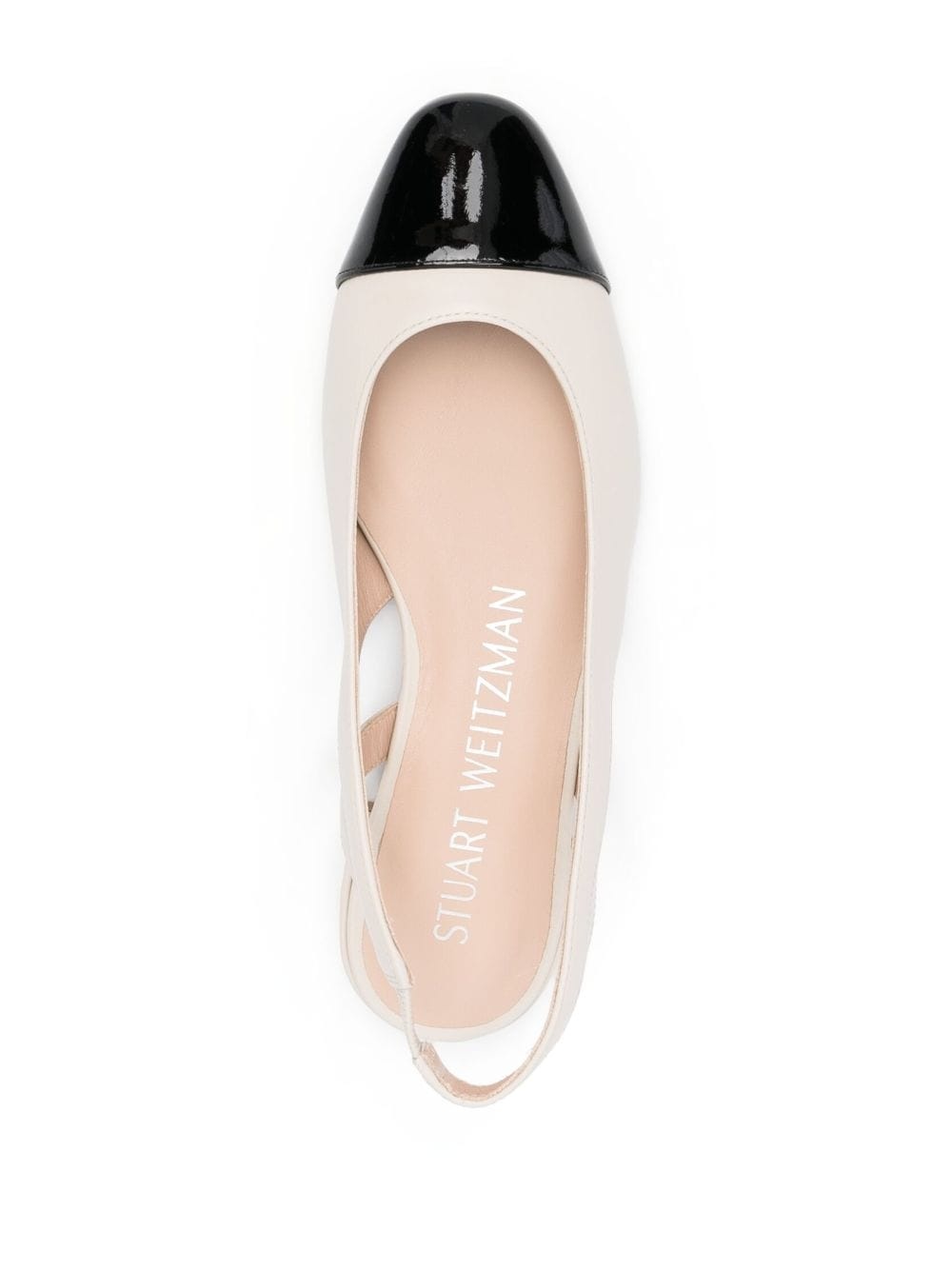 cut-out slingback ballerina shoes - 4