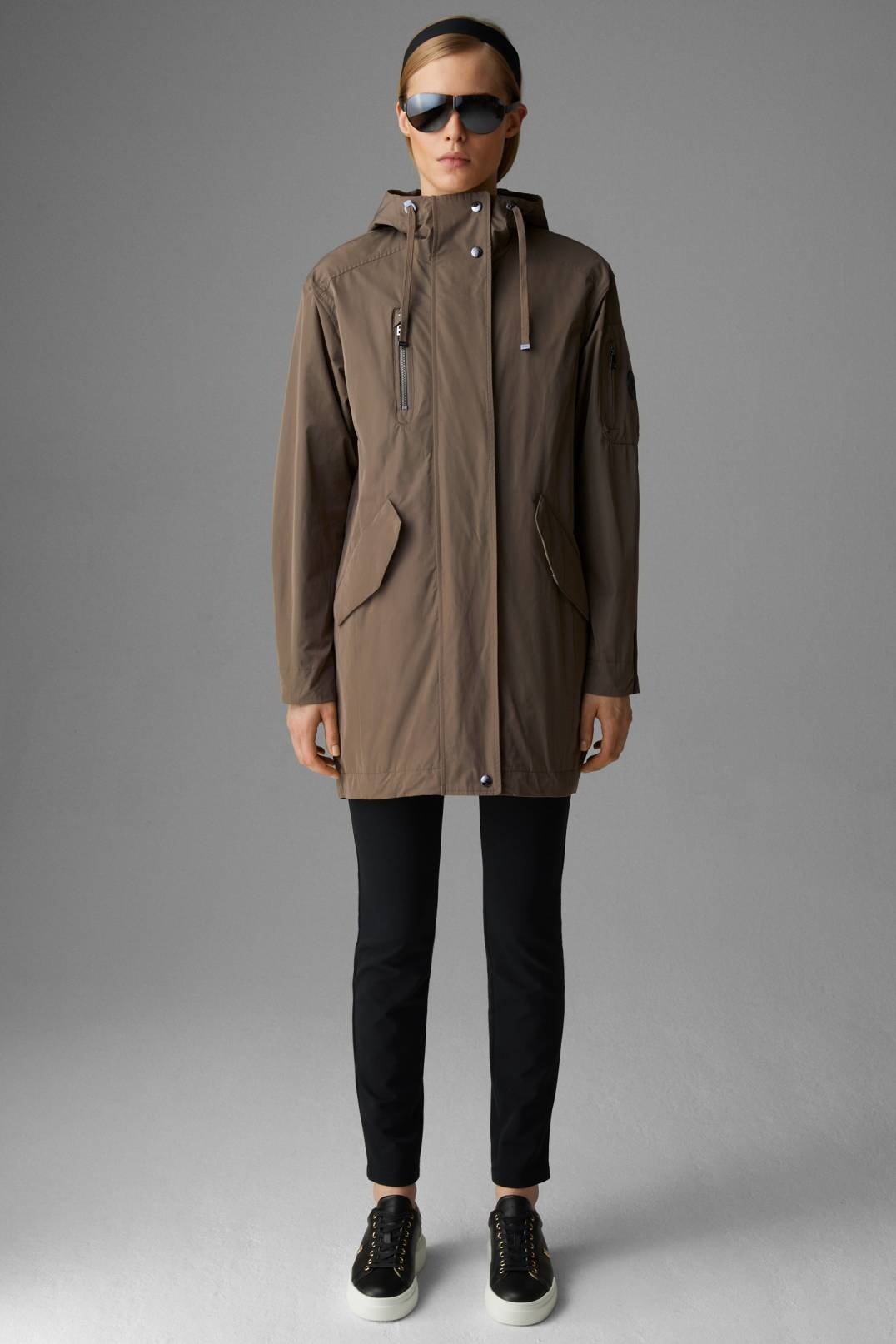 ZIA PARKA IN TAUPE - 4