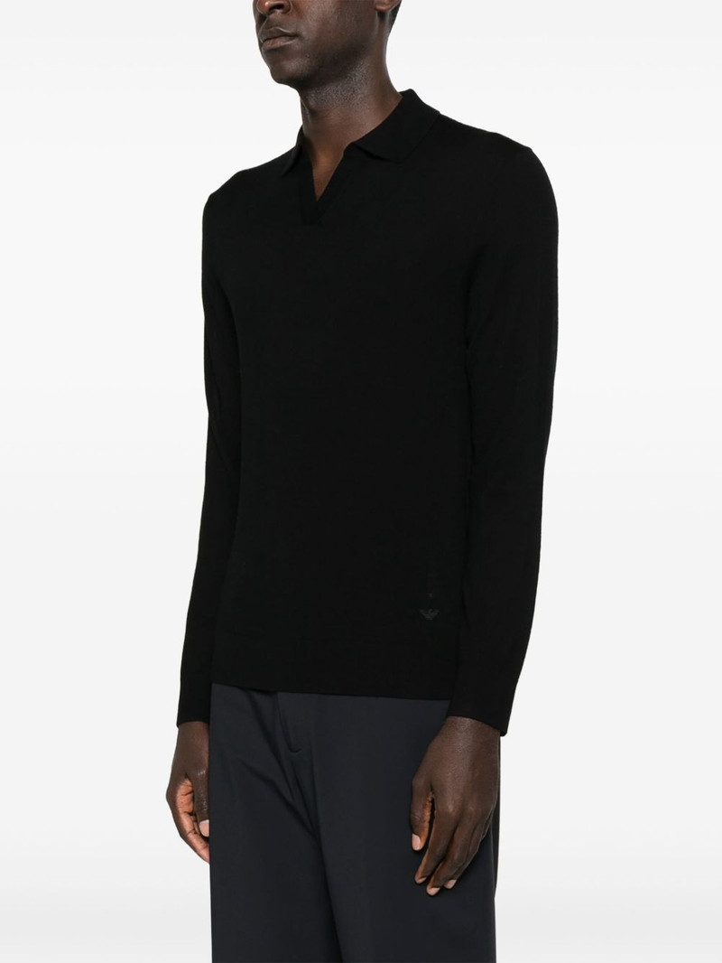 polo-neck long-sleeve sweater 3