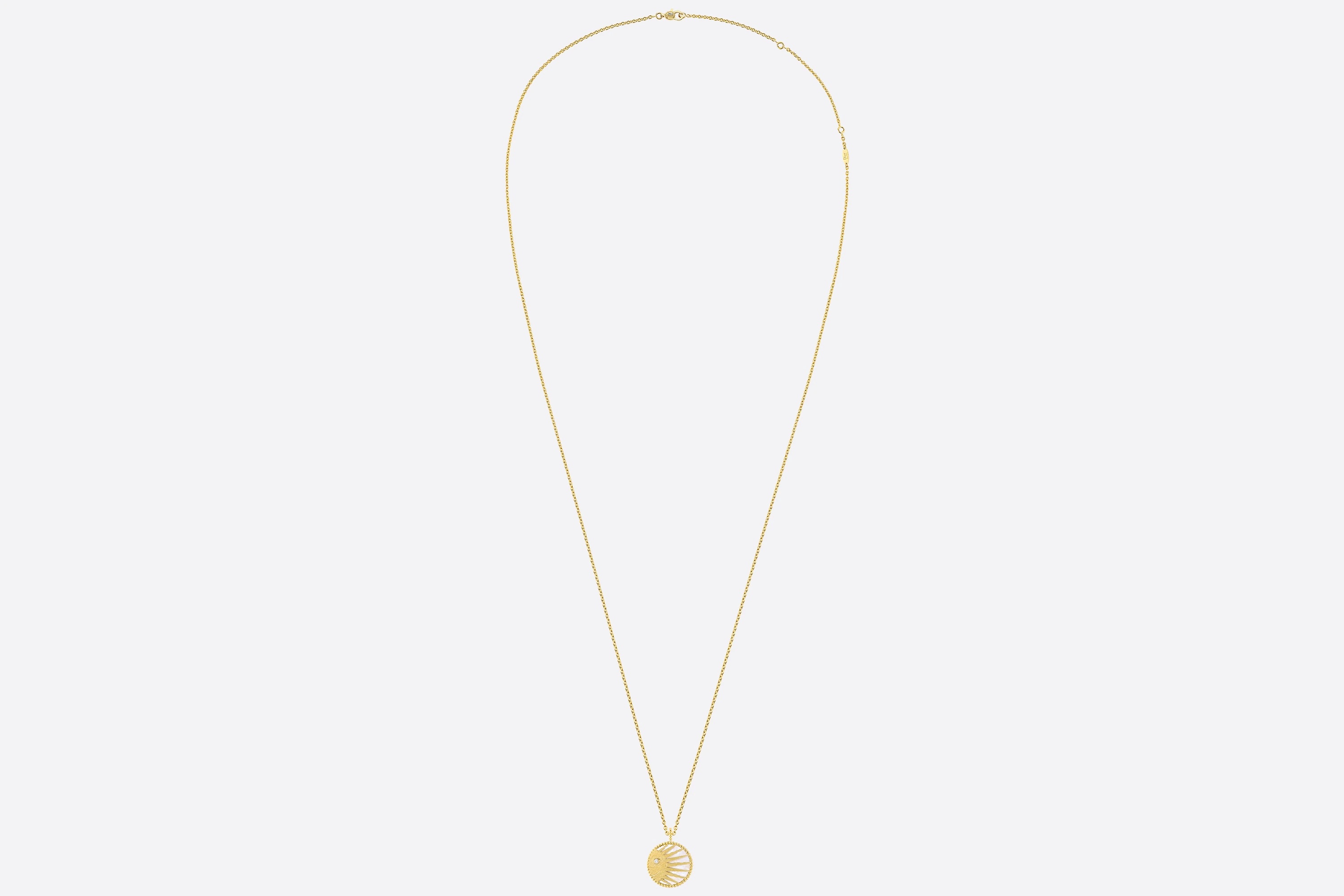 Rose Céleste Medallion Necklace - 1