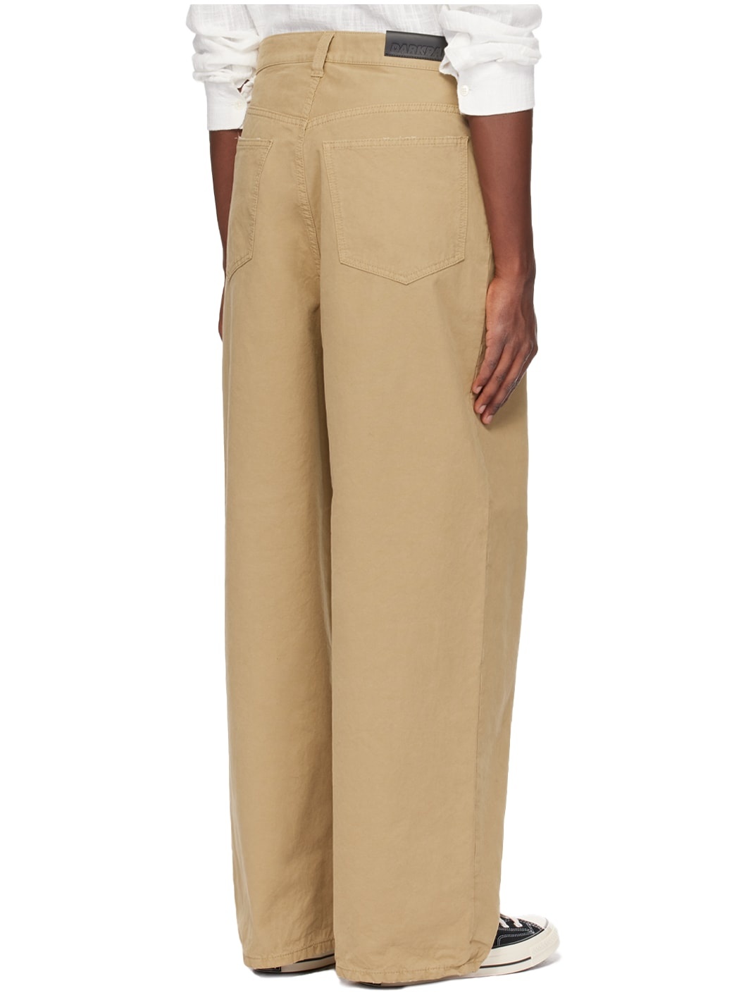 Beige Ray Trousers - 3