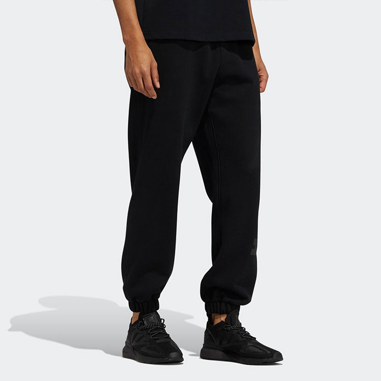 adidas originals x Crossover Pw Bas Pant Alphabet Printing Bundle Feet Sports Pants Couple Style Bla - 4