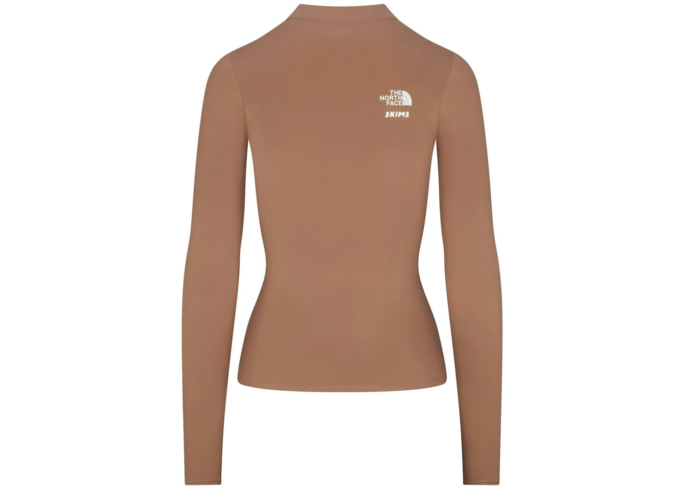 SKIMS x TNF Refina Long Sleeve Top Sienna - 2