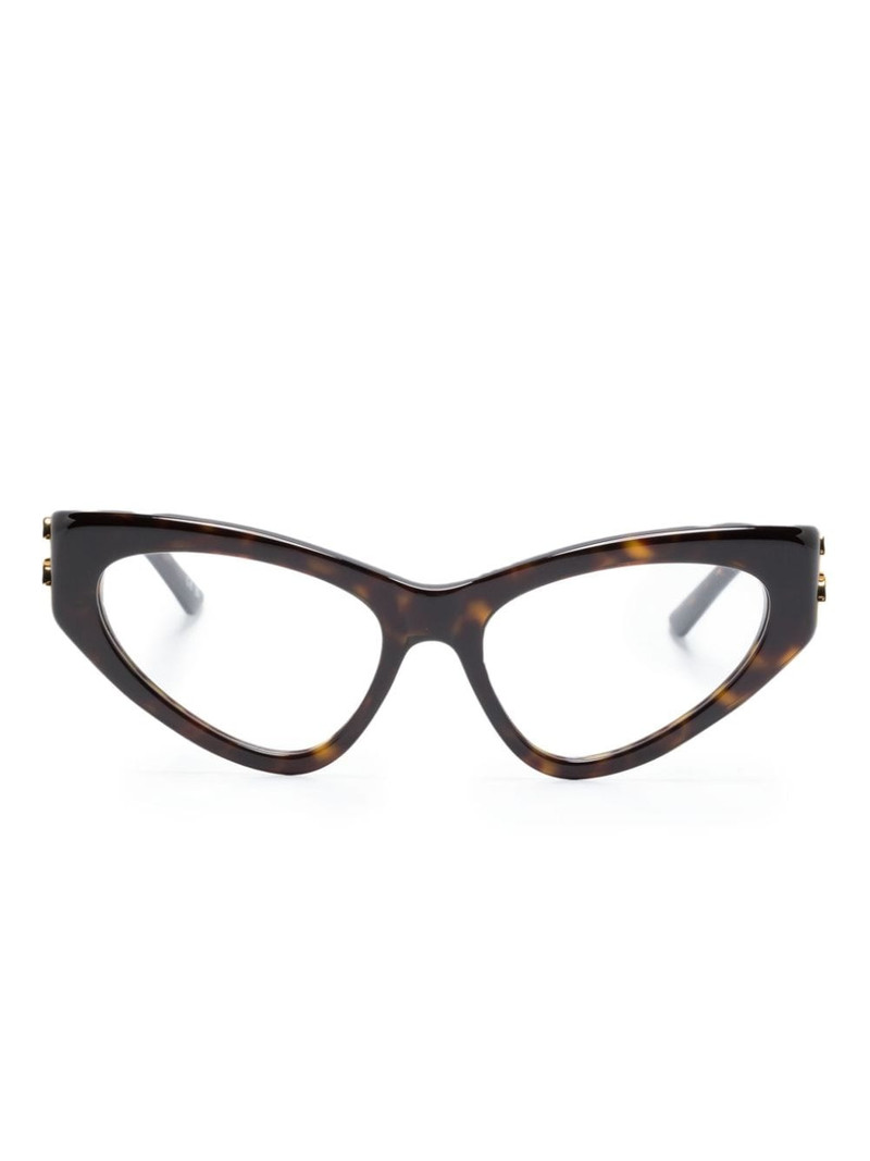 tortoiseshell cat-eye frame glasses 1