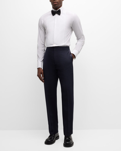 Givenchy Men's Wool Pants with Satin Side Stripes outlook