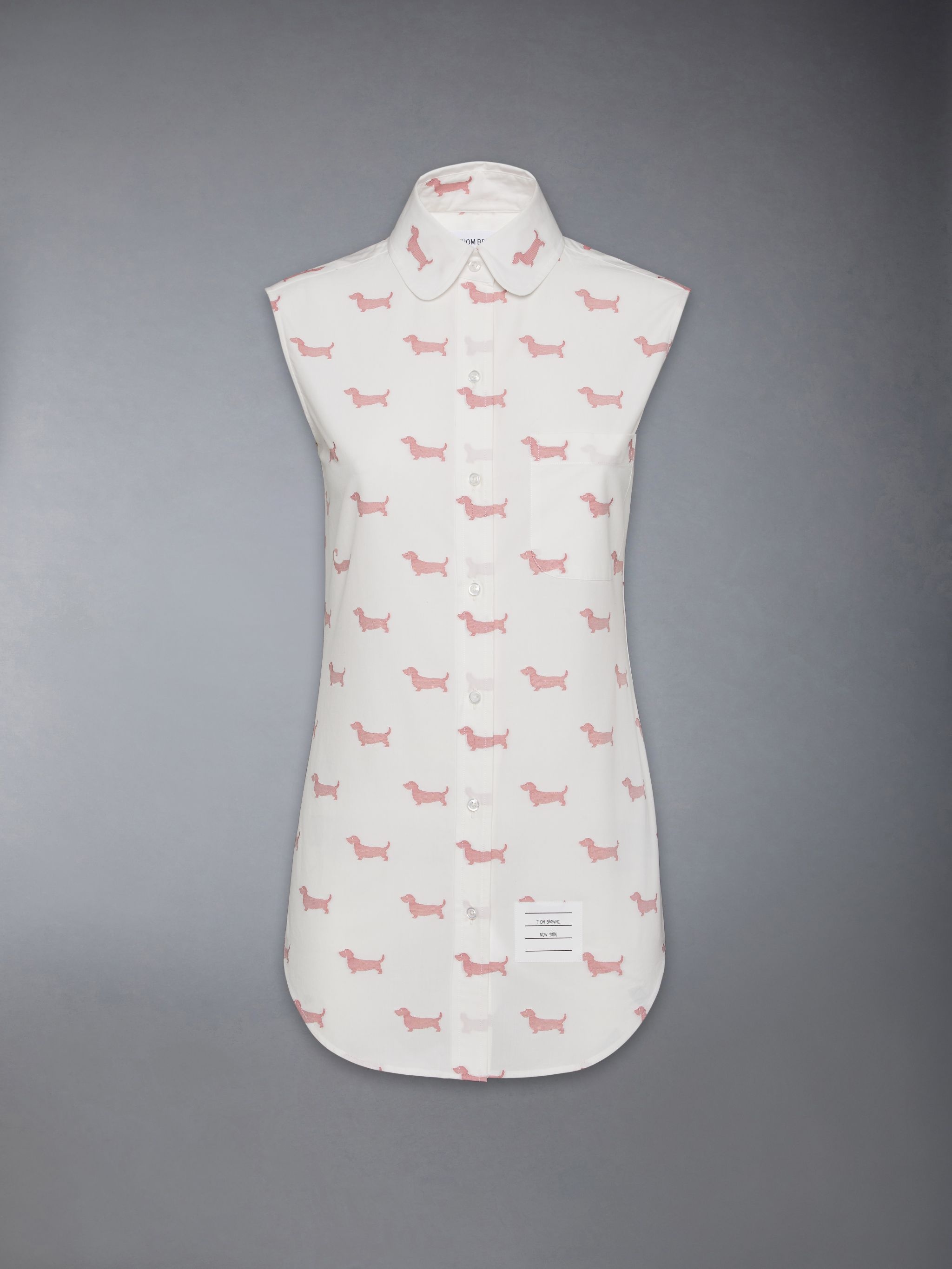 【THOM BROWNE】送料/関税込 NECK SHELL SLEEVELESS T SHIRT Thom Browne Hector Sleeveless Shirt | REVERSIBLE