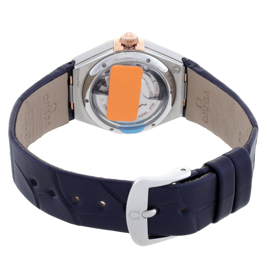 Omega Constellation Automatic Chronometer Diamond Blue Dial Ladies Watch 131.23.29.20.99.003 - 3