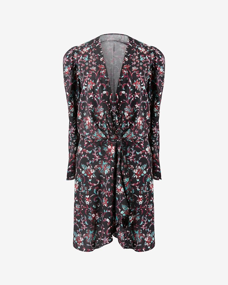 BAIKAL FLORAL MINI DRESS - 1