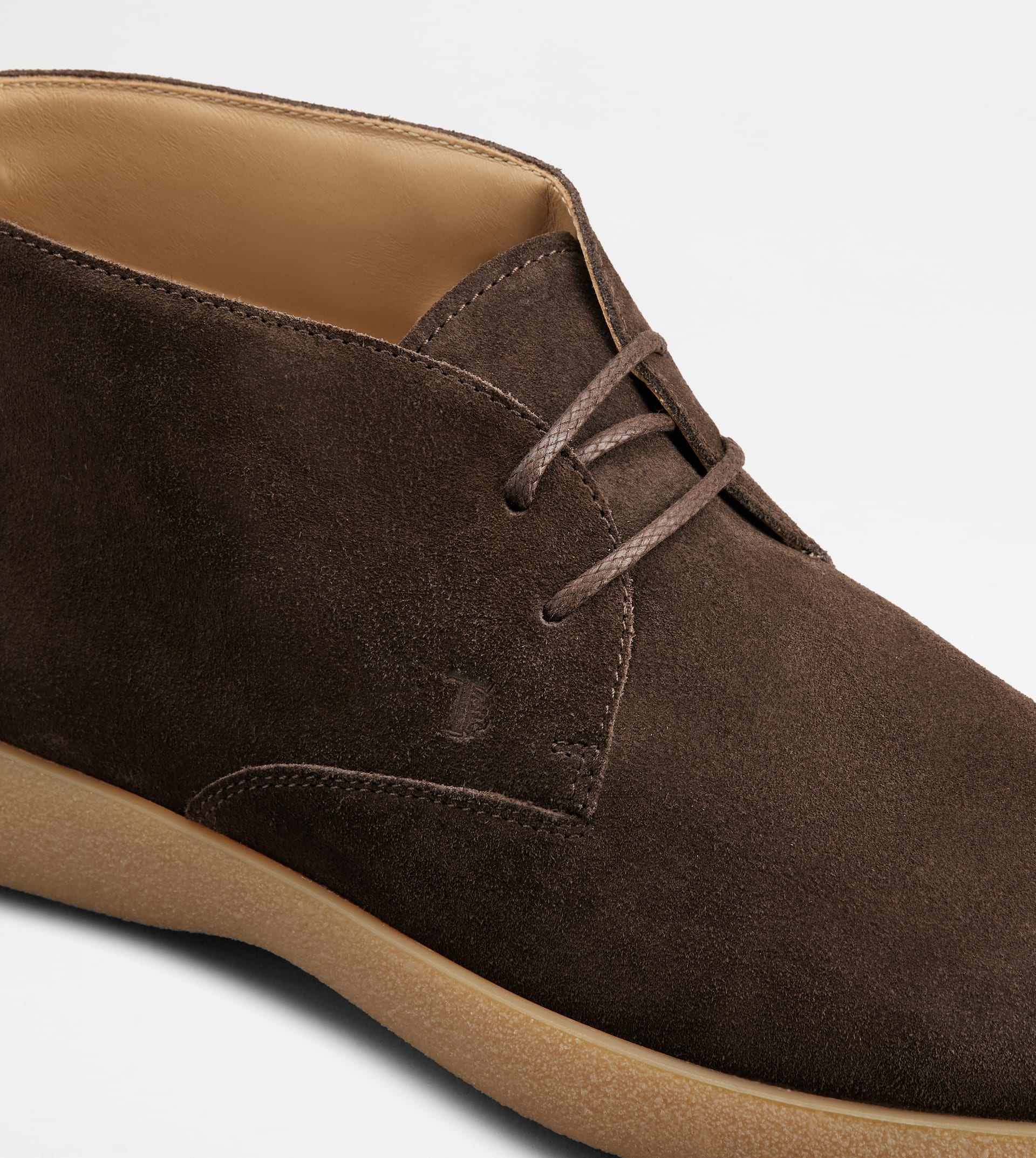 DESERT BOOTS IN SUEDE - BROWN - 5