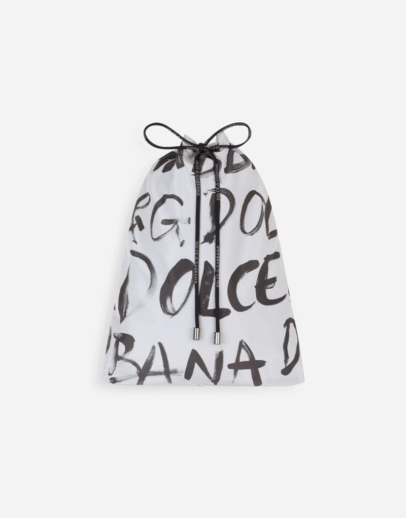 Dolce & Gabbana Mid-length swim trunks with Dolce&Gabbana print outlook