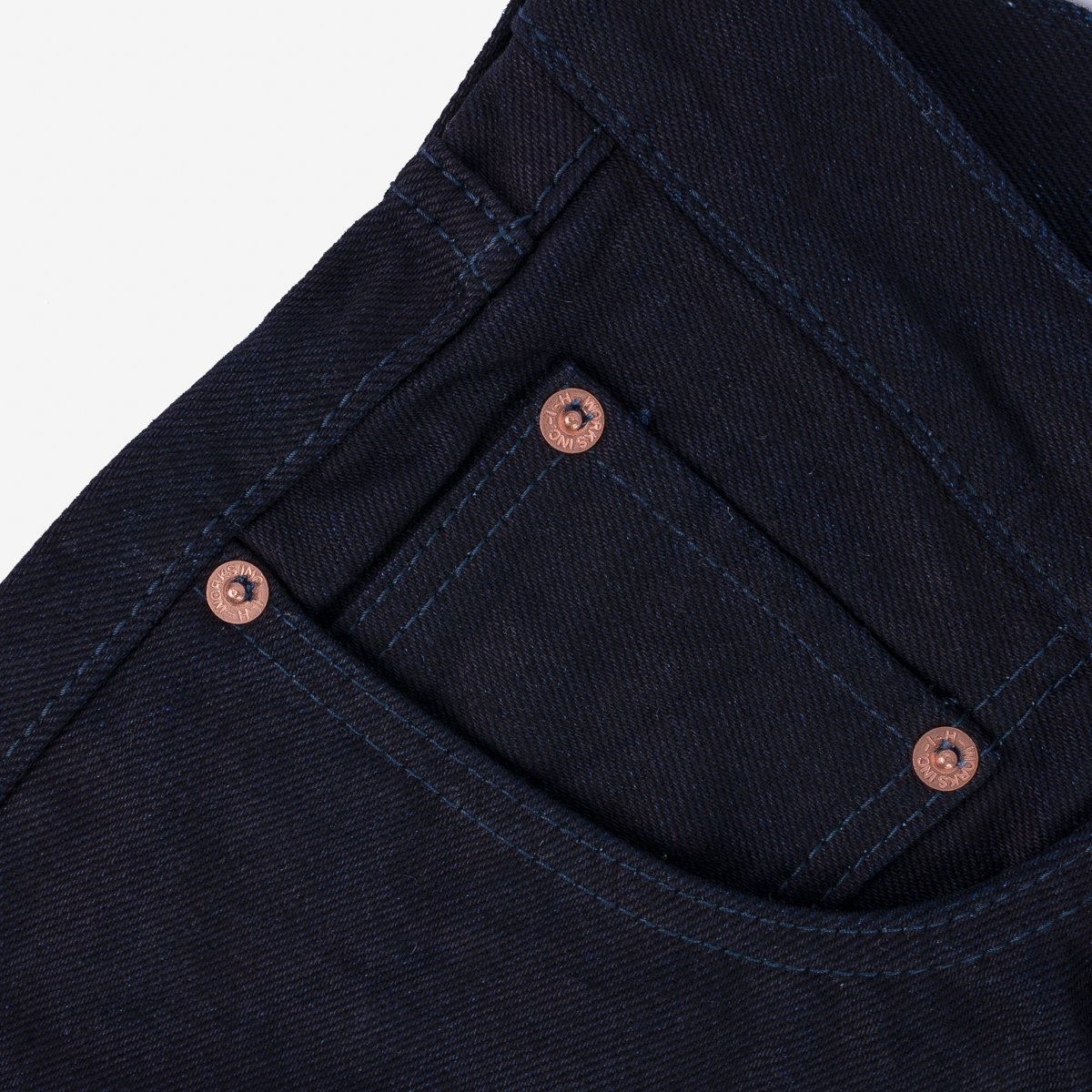 IH-555S-14ii 14oz Selvedge Denim Super Slim Cut Jeans - Indigo/Indigo - 10