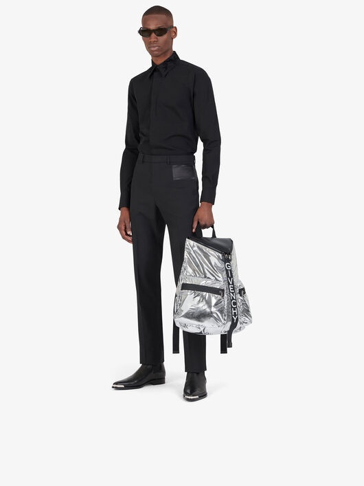 SPECTRE BACKPACK IN METALLIZED NYLON - 2