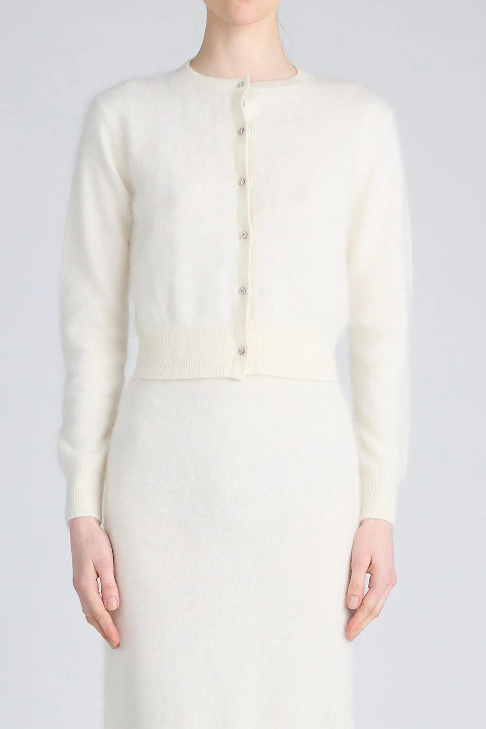 Cruz Cardigan - White - 1