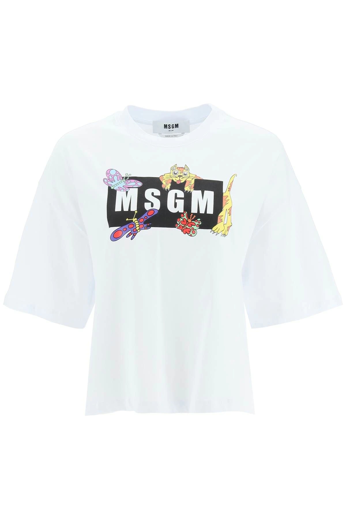 FUNNY TIGER LOGO BOX T-SHIRT - 1