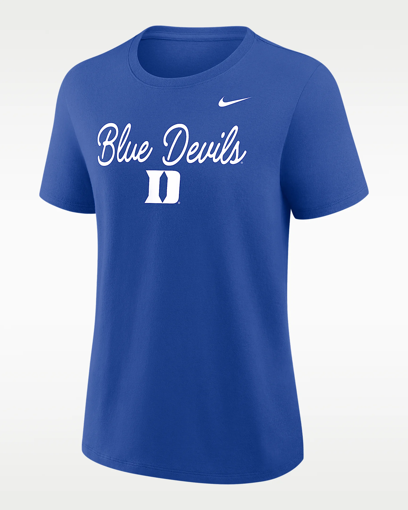 Duke Script Mantra Logo Women's Nike College T-Shirt - 1