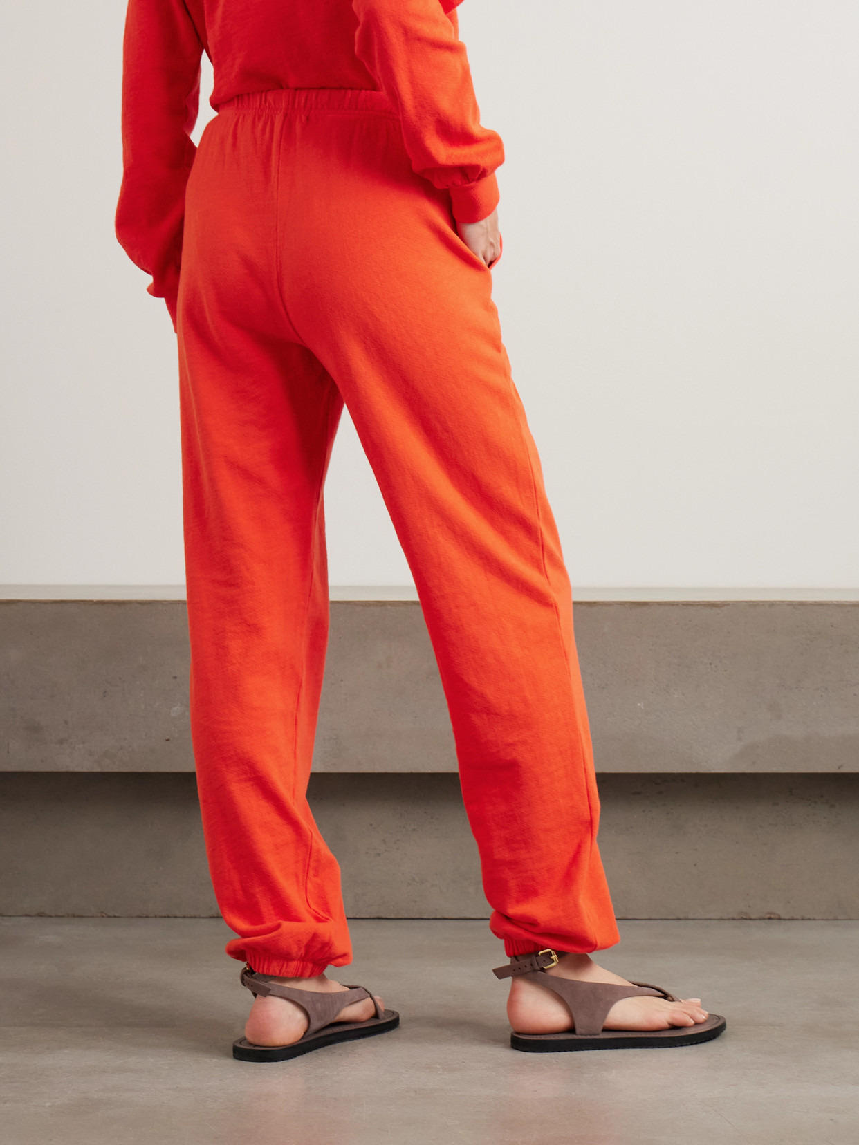 Vinny Embroidered Tapered Cotton-jersey Track Pants - 3