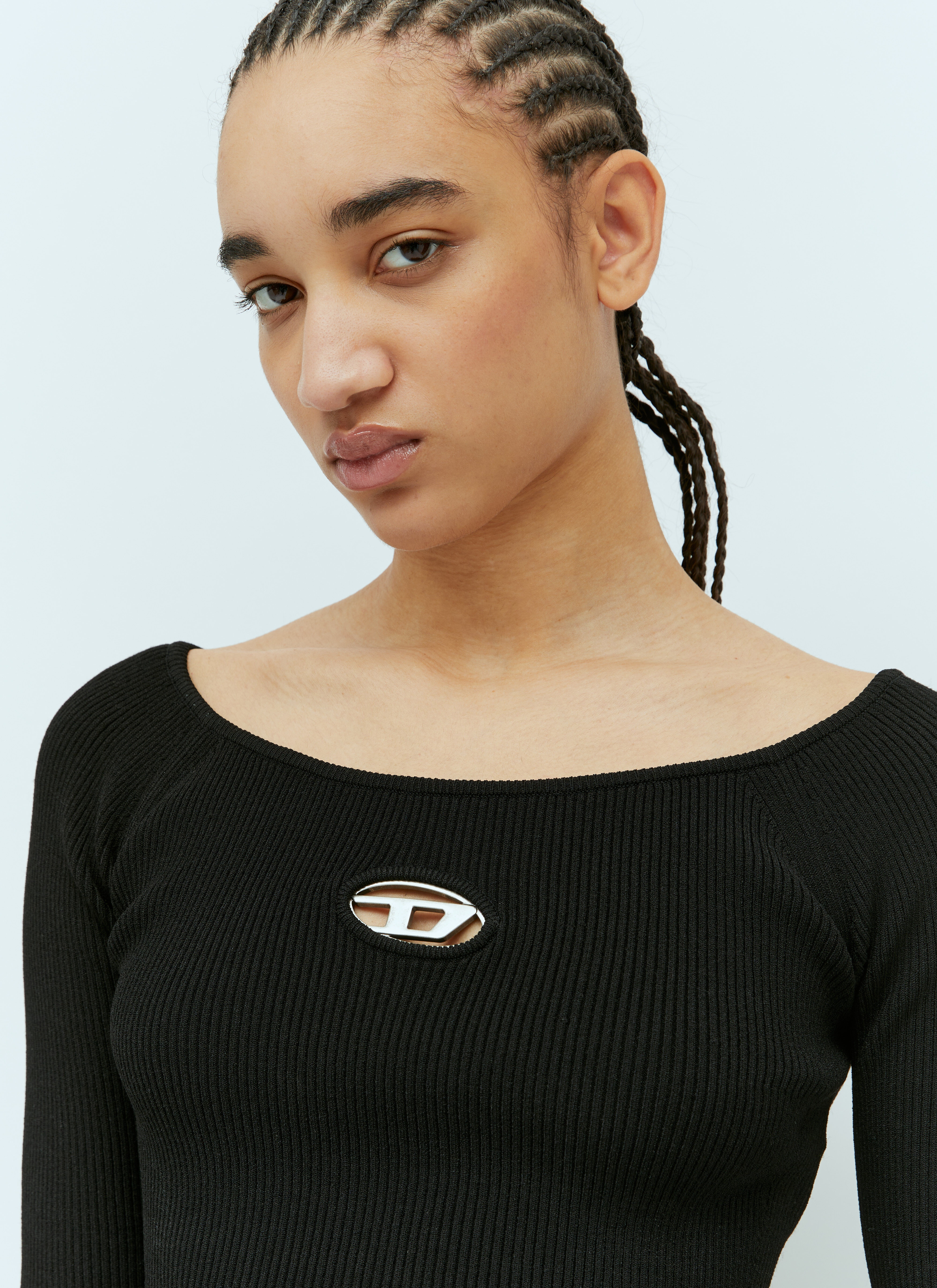 M-Vera-Ls Knit Crop Top - 3