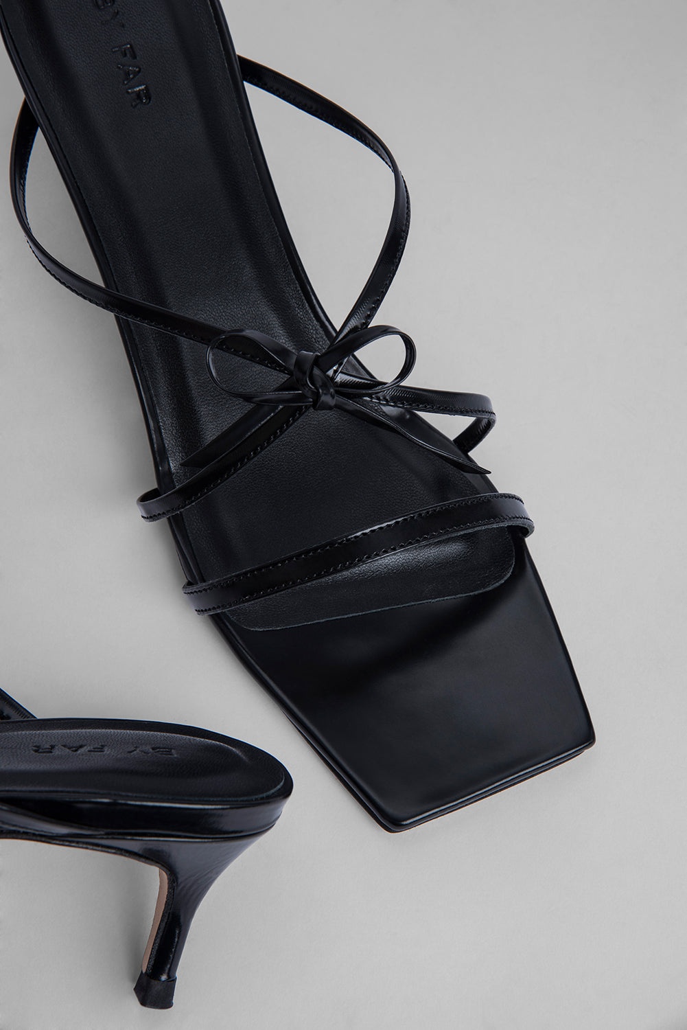 January Black Semi Patent Leather - 3