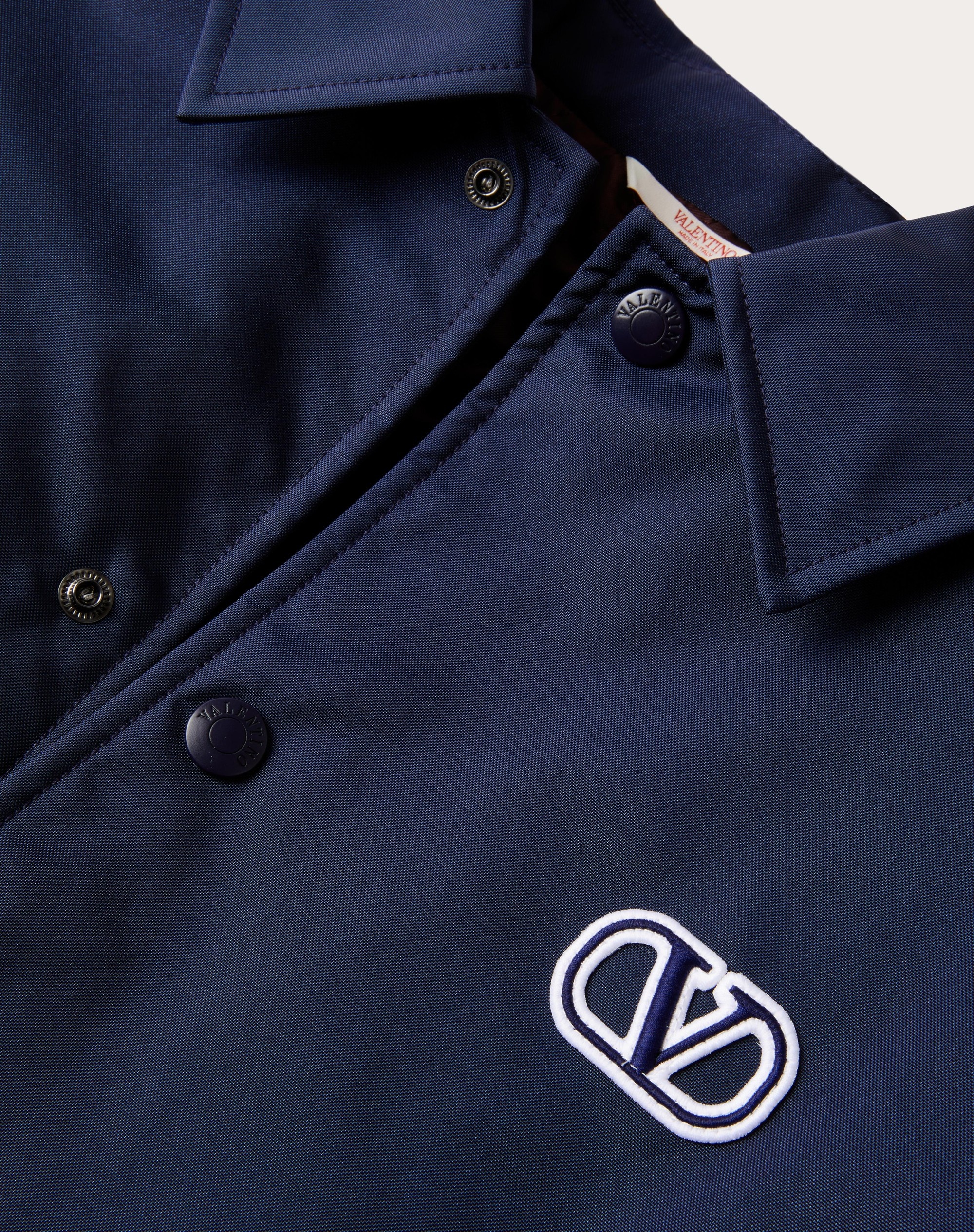 VLOGO SIGNATURE NYLON JACKET - 4