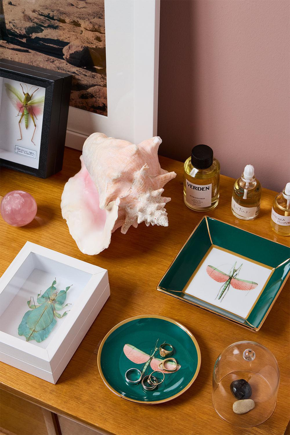 Trinket Tray - Libellula Green - 2