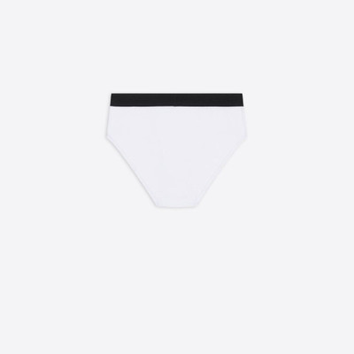 BALENCIAGA Men's Briefs in White outlook