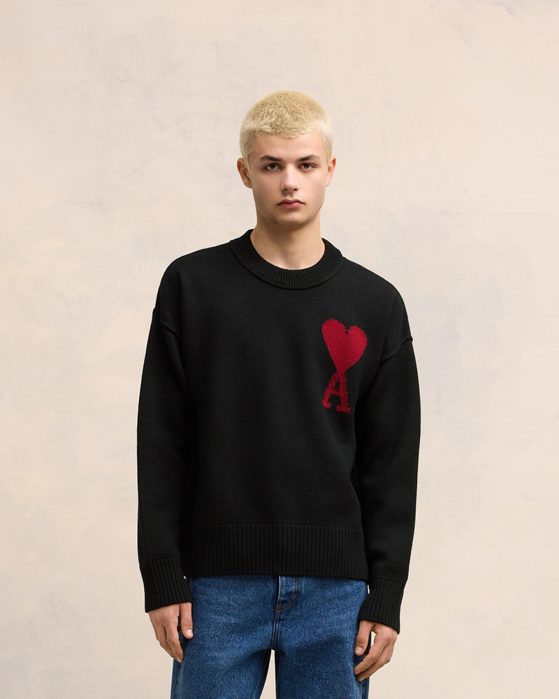 AMI Paris RED AMI DE COEUR SWEATER outlook