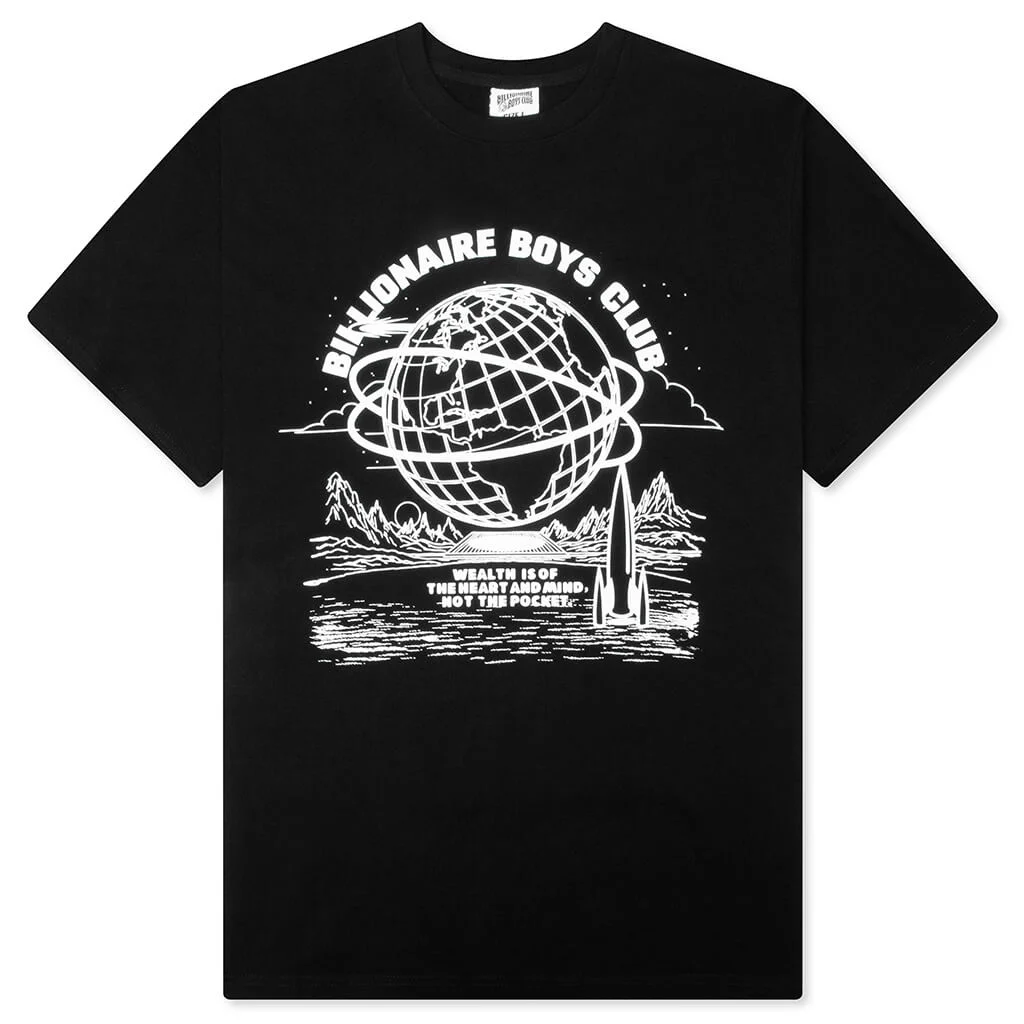 FAIR S/S TEE - BLACK - 1