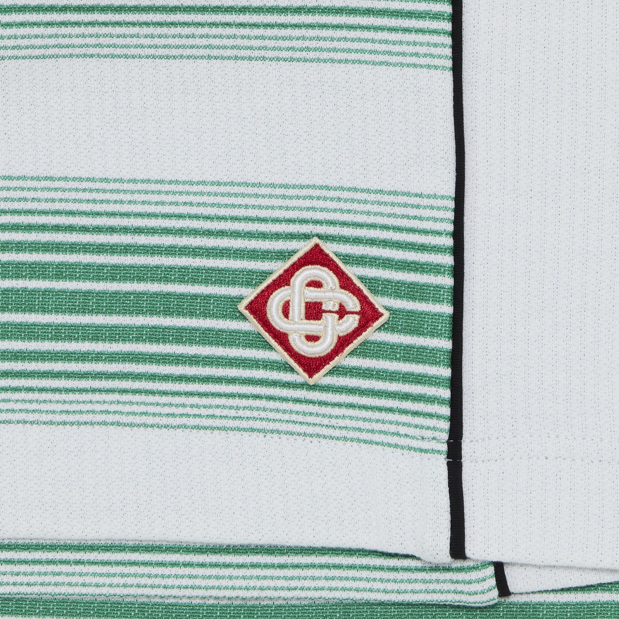 Casablanca Stripe Interlock Sweatshort 'Gradient Stripe' - 3