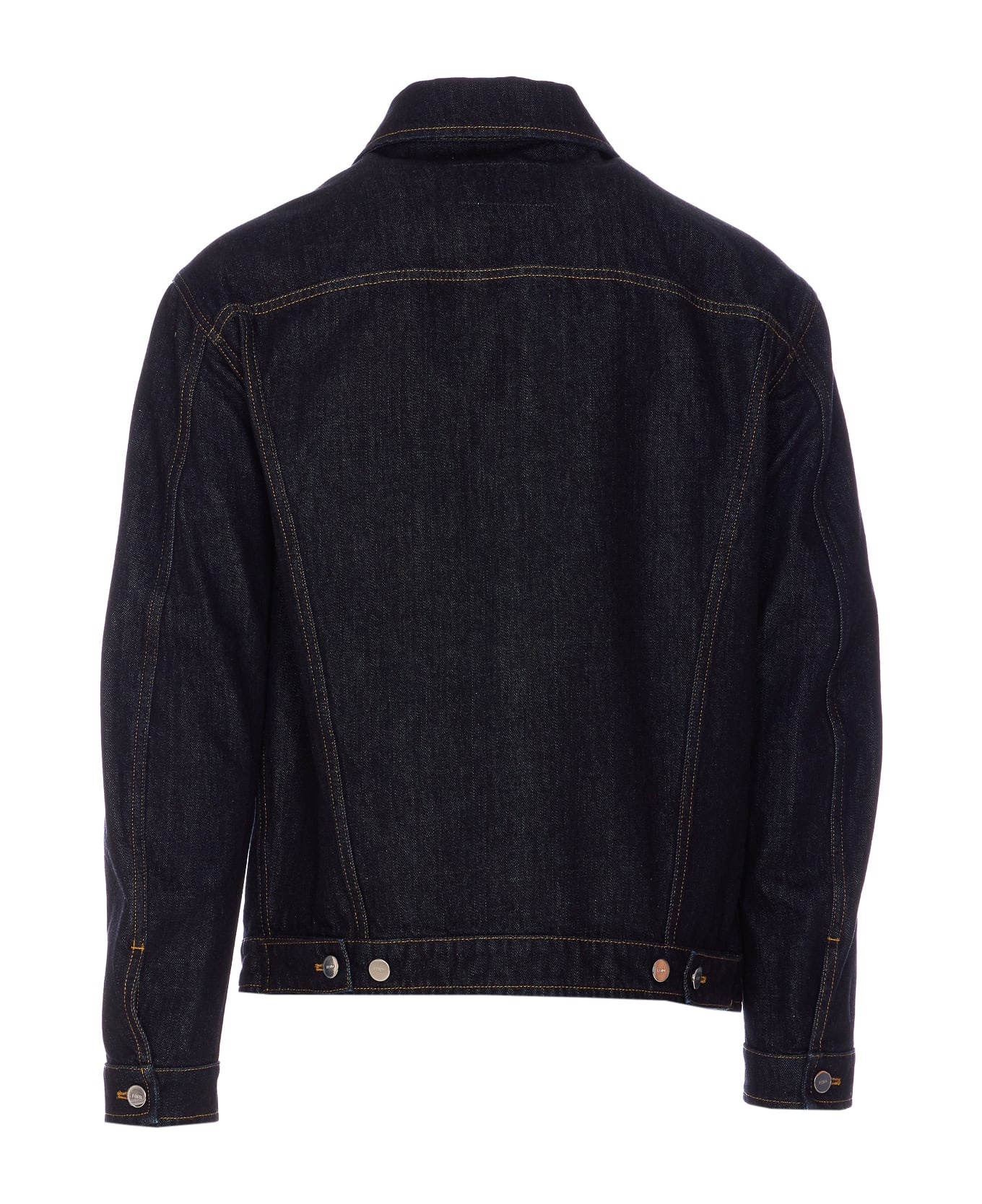 Fendi Crest Denim Jacket - 2