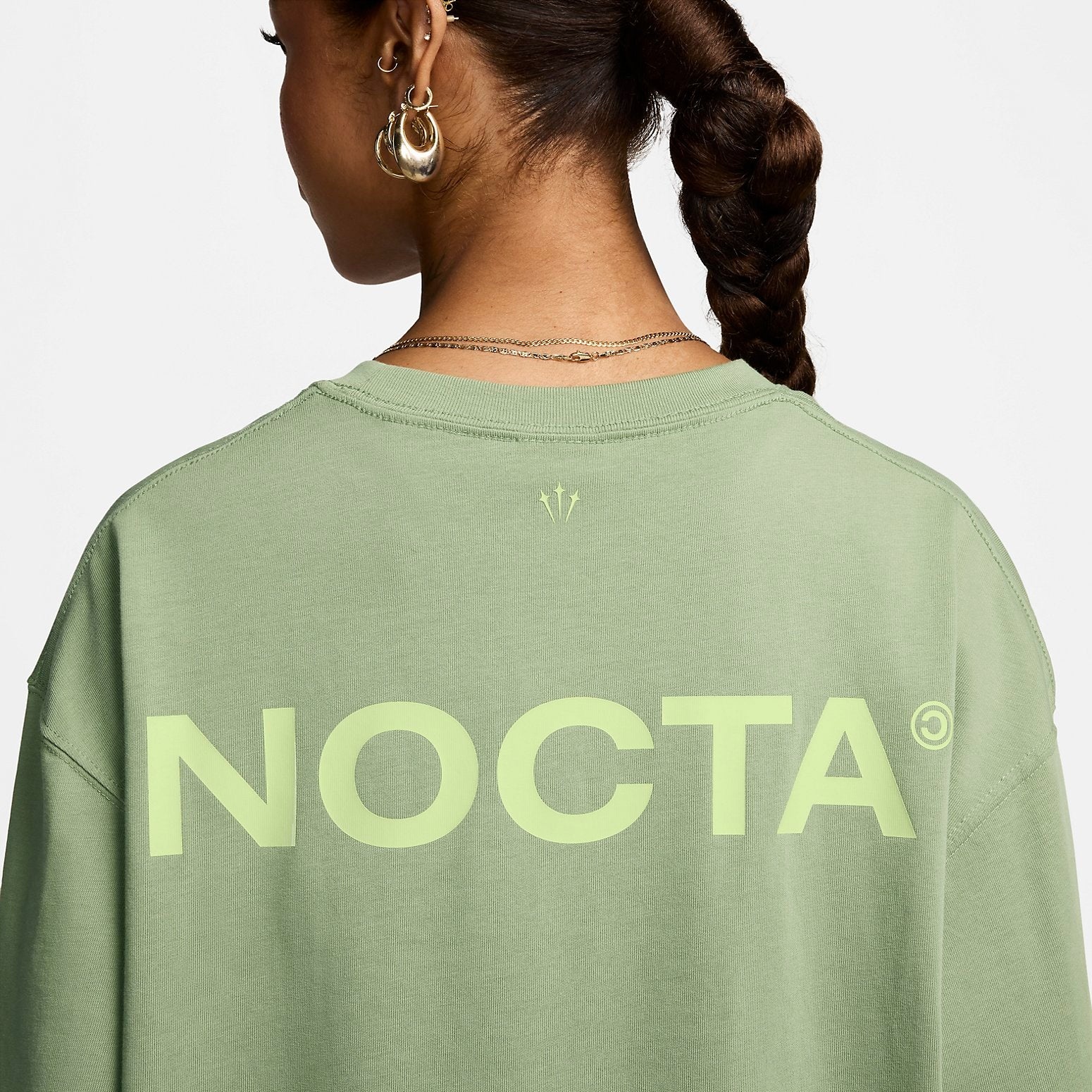 Nike X Nocta Cardinal Stock T-shirt 'Green' FN7663-386 - 4