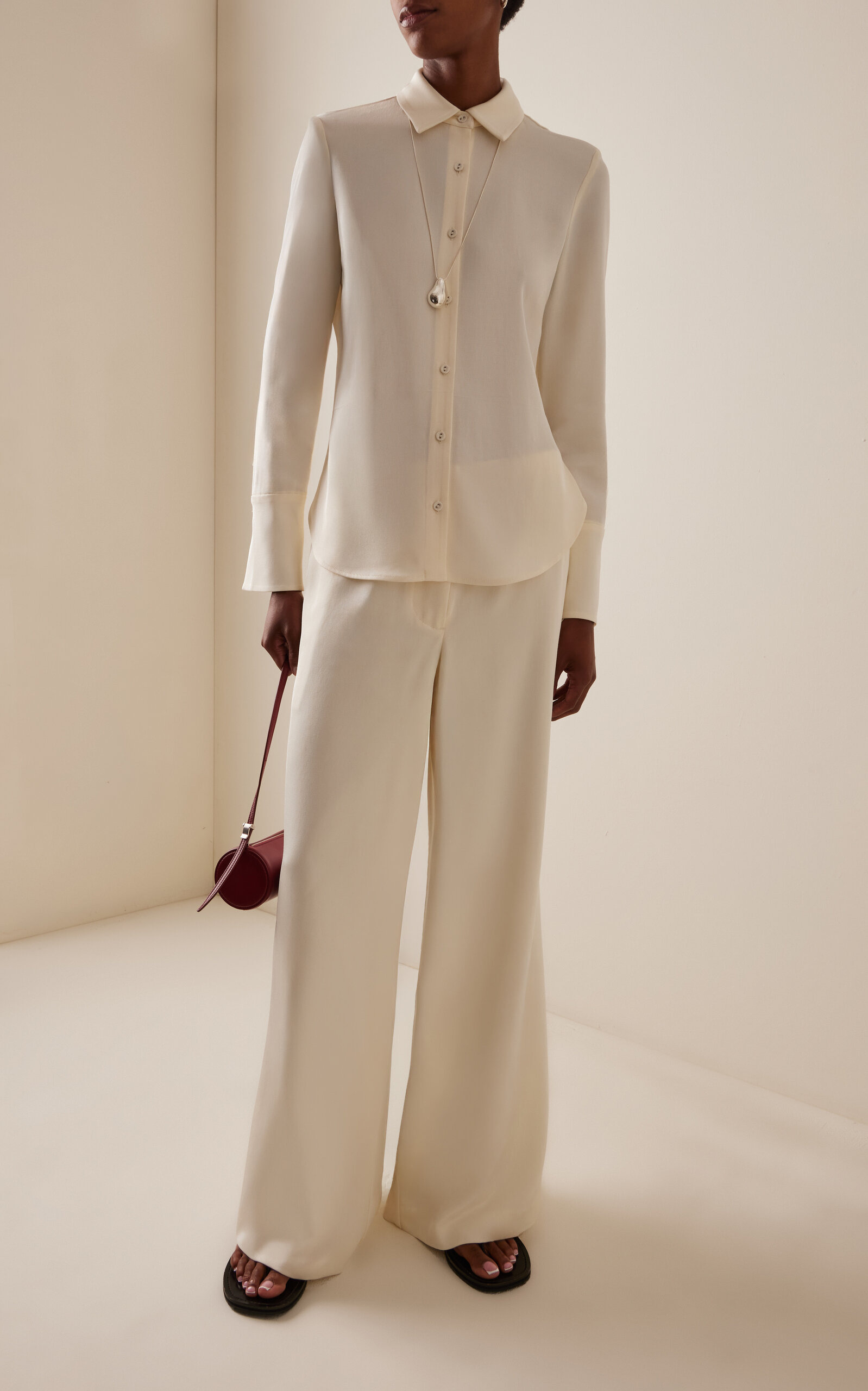 Meadow Twill Pants ivory - 2