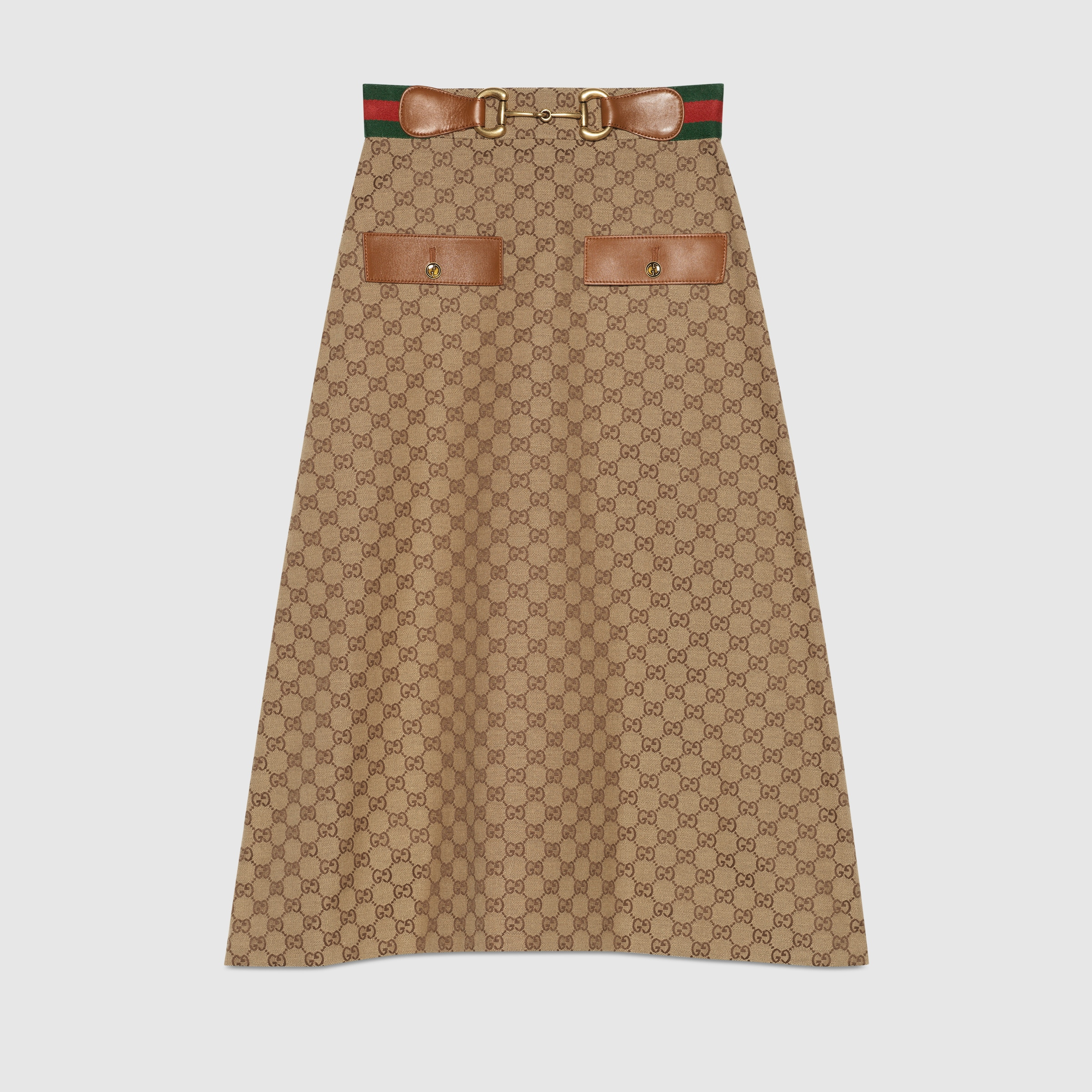 GG canvas skirt - 1