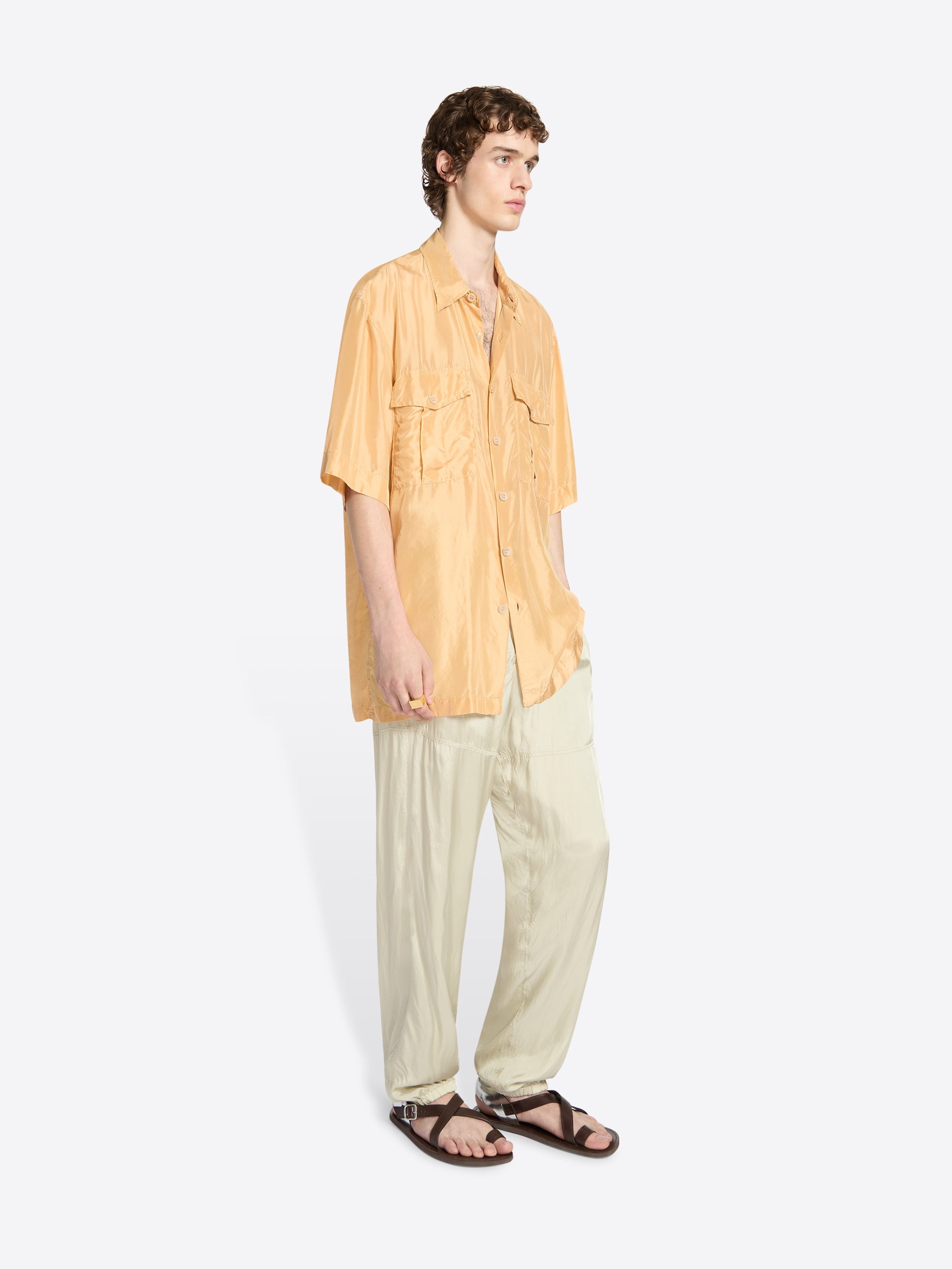 SILK SHORT SLEEVE SHIRT - 3
