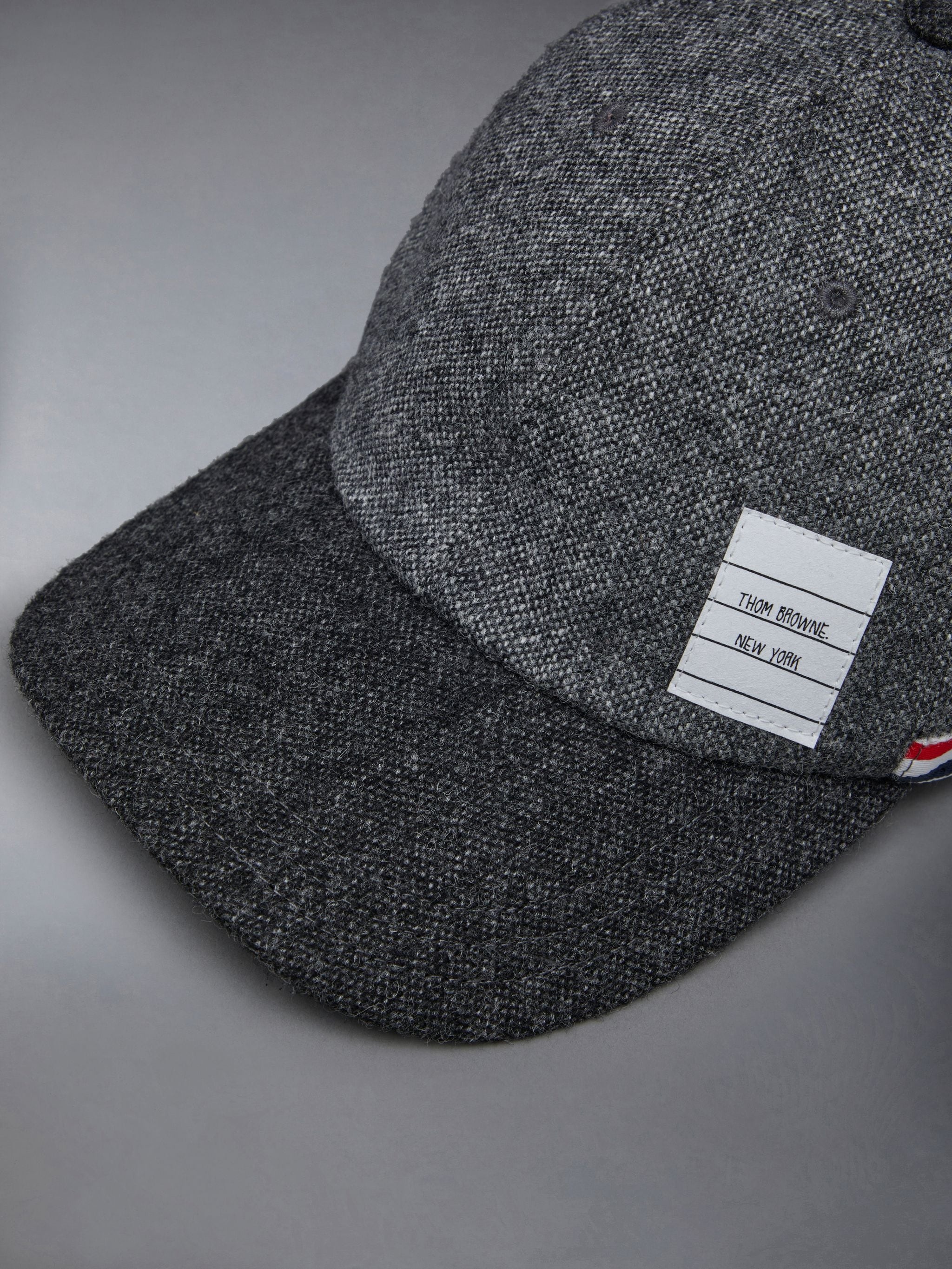 Solid Donegal Tweed 6-Panel Baseball Cap - 4