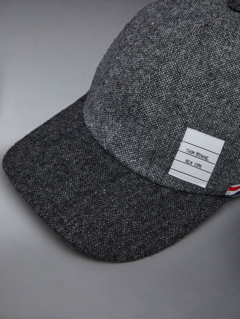 Solid Donegal Tweed 6-Panel Baseball Cap 4
