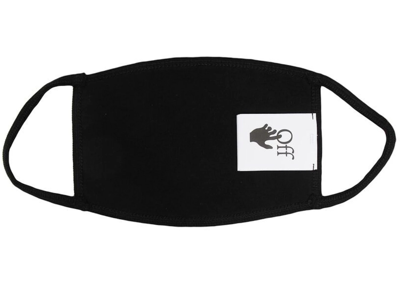 OFF-WHITE Apple Arrow Face Mask Black - 2
