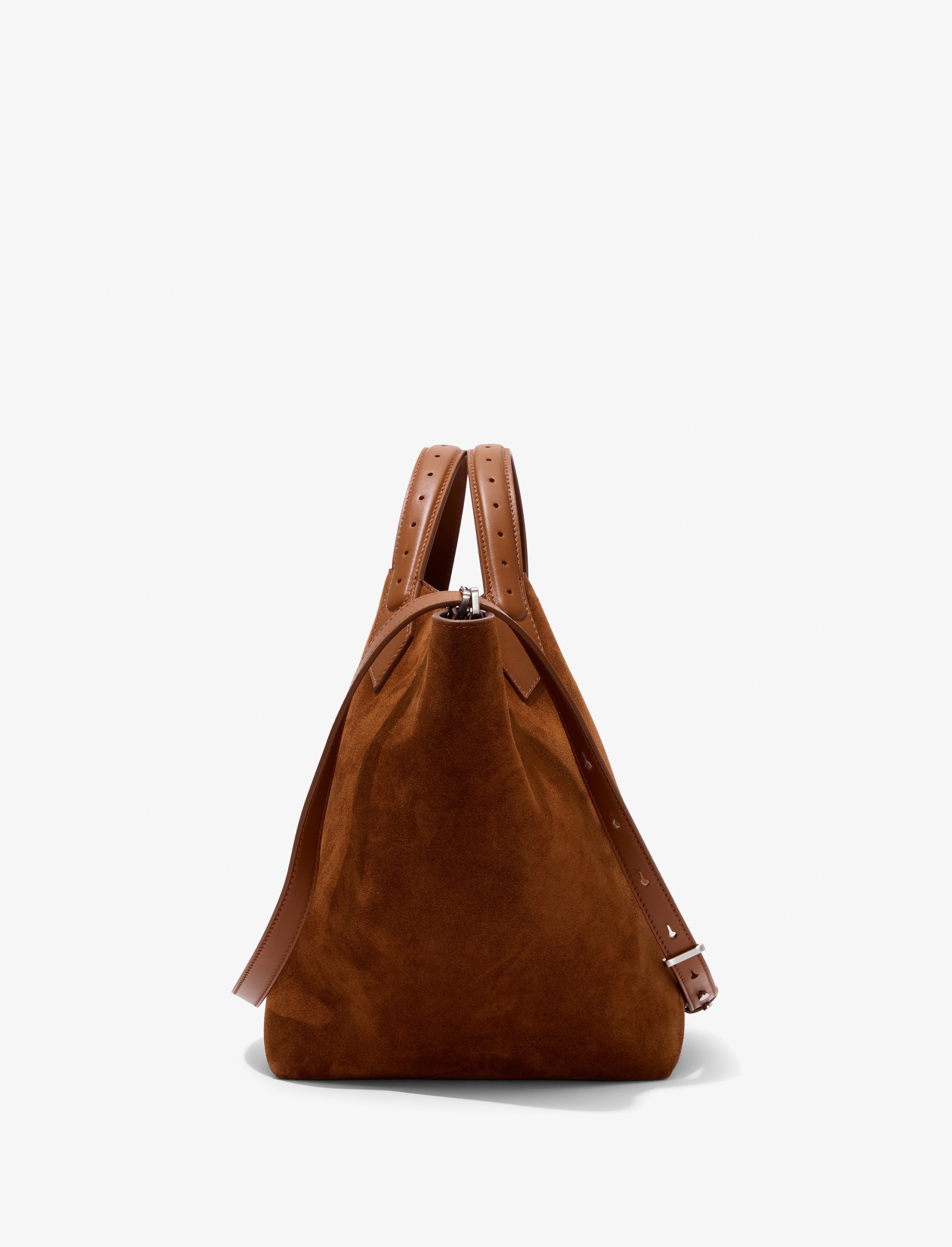 Large Chelsea Tote in Suede - 4