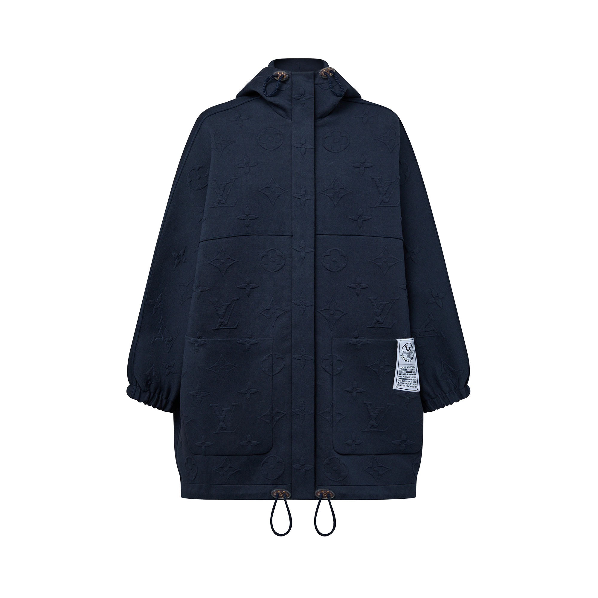3D Monogram Hooded Jacket - 1