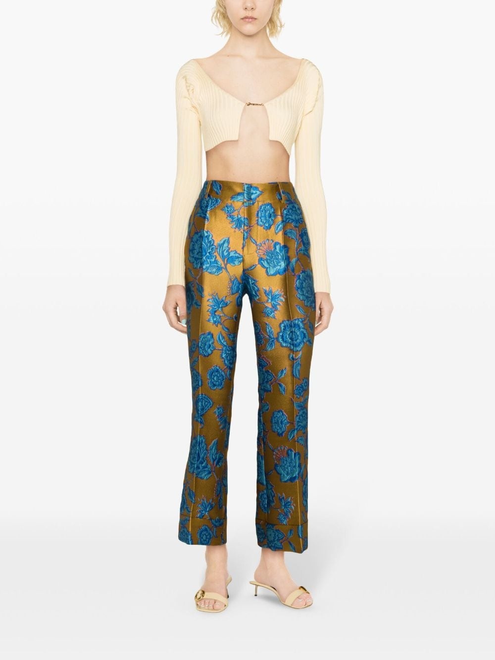 Hendrix jacquard tailored trousers - 2