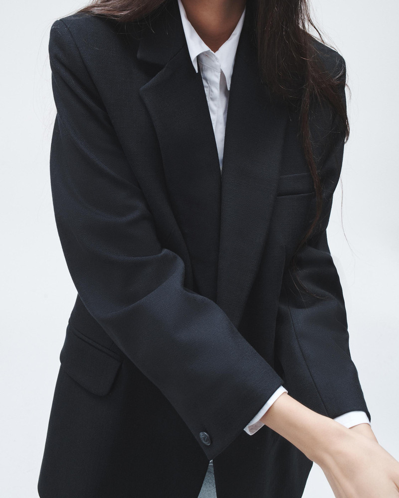 Suzanne Viscose Blazer Relaxed Fit 6