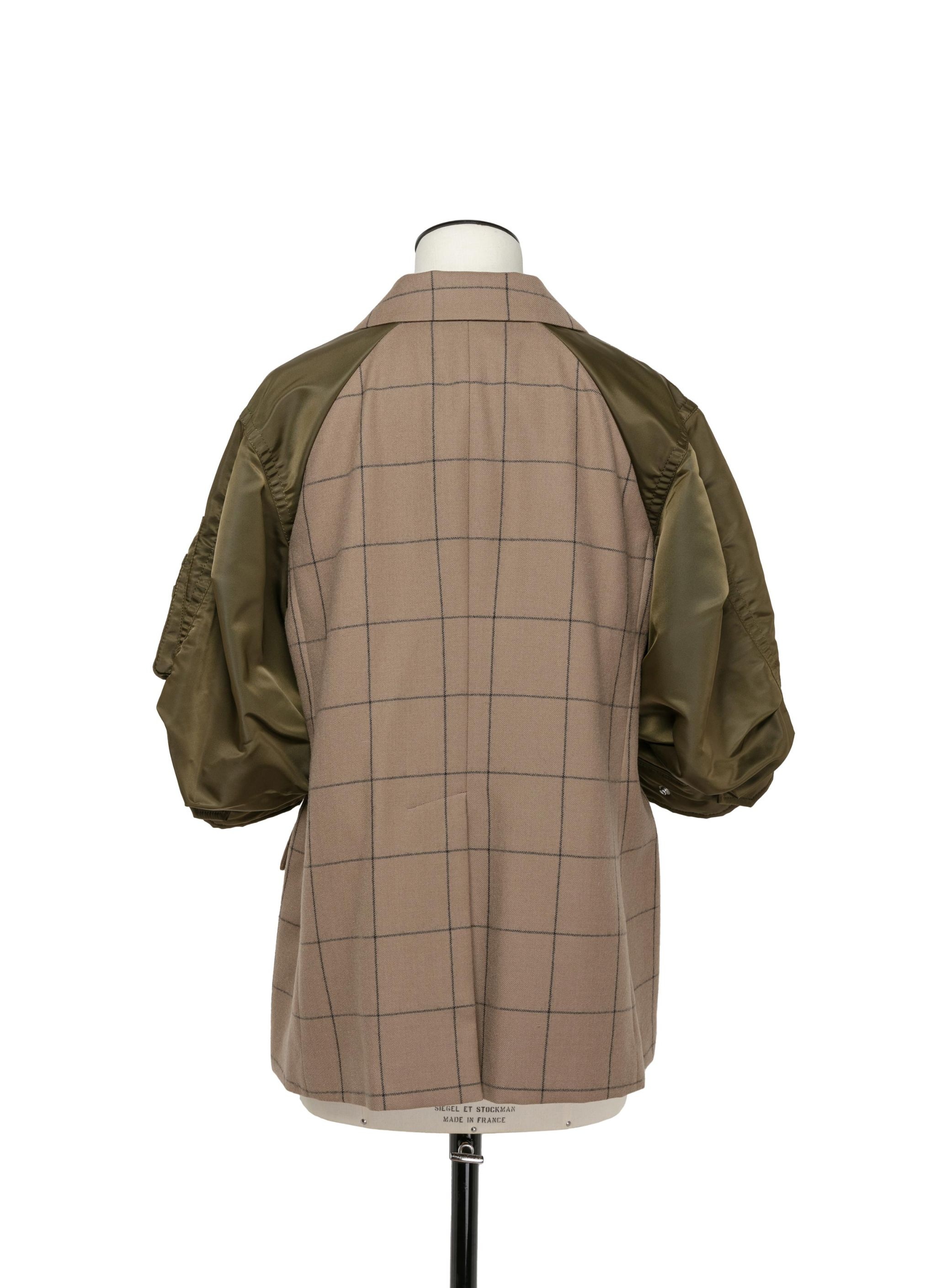 Windowpane x Nylon Twill Jacket - 4