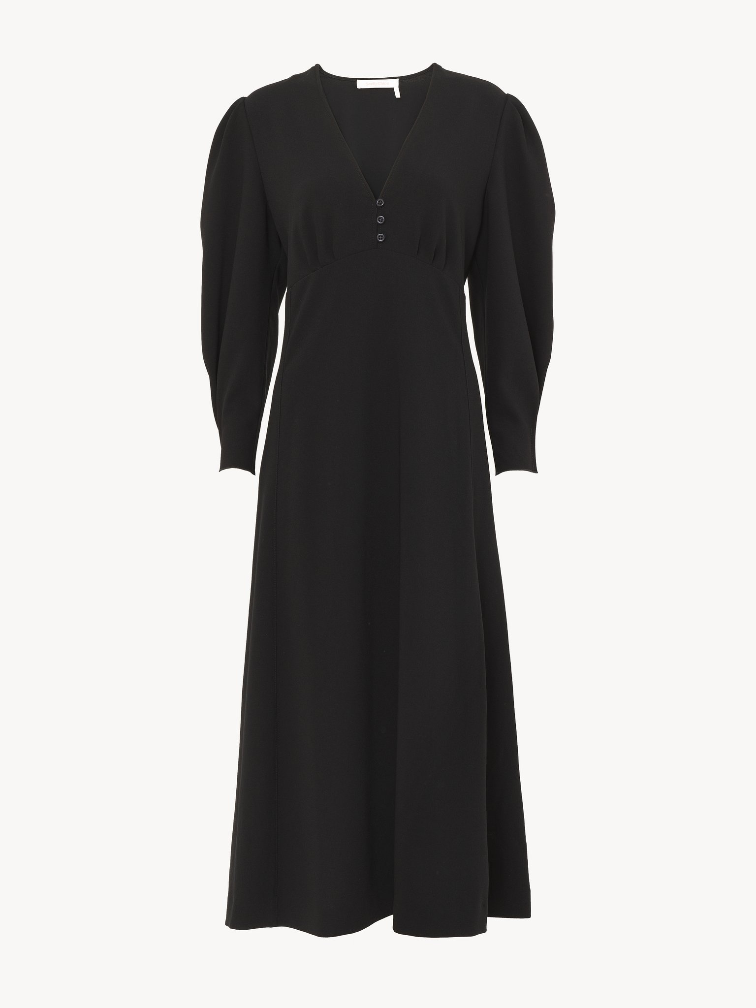 BUTTON-DOWN MIDI DRESS - 4