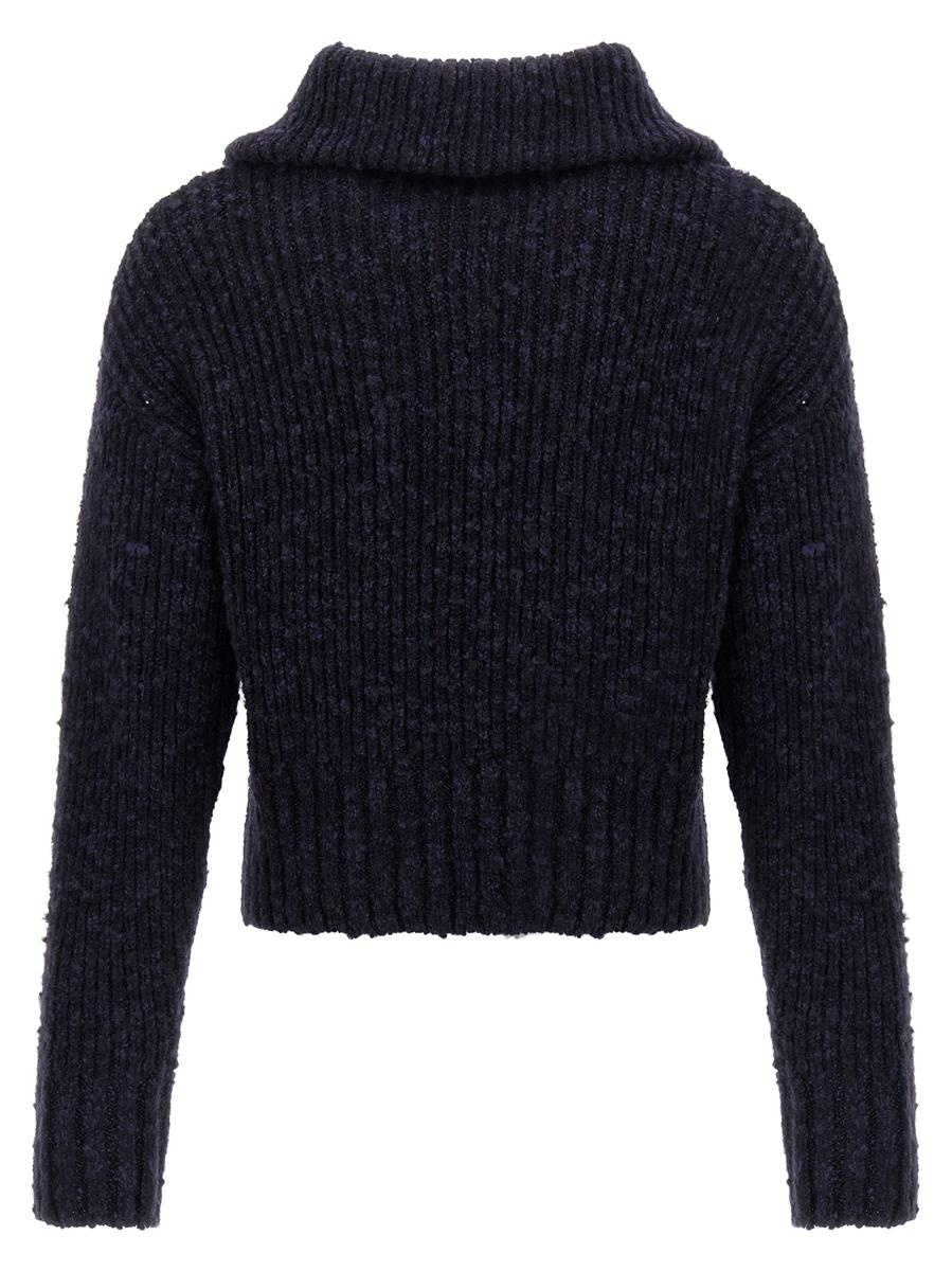 AMI Paris Ami Paris AMI PARIS HALF ZIP SWEATER | baltini