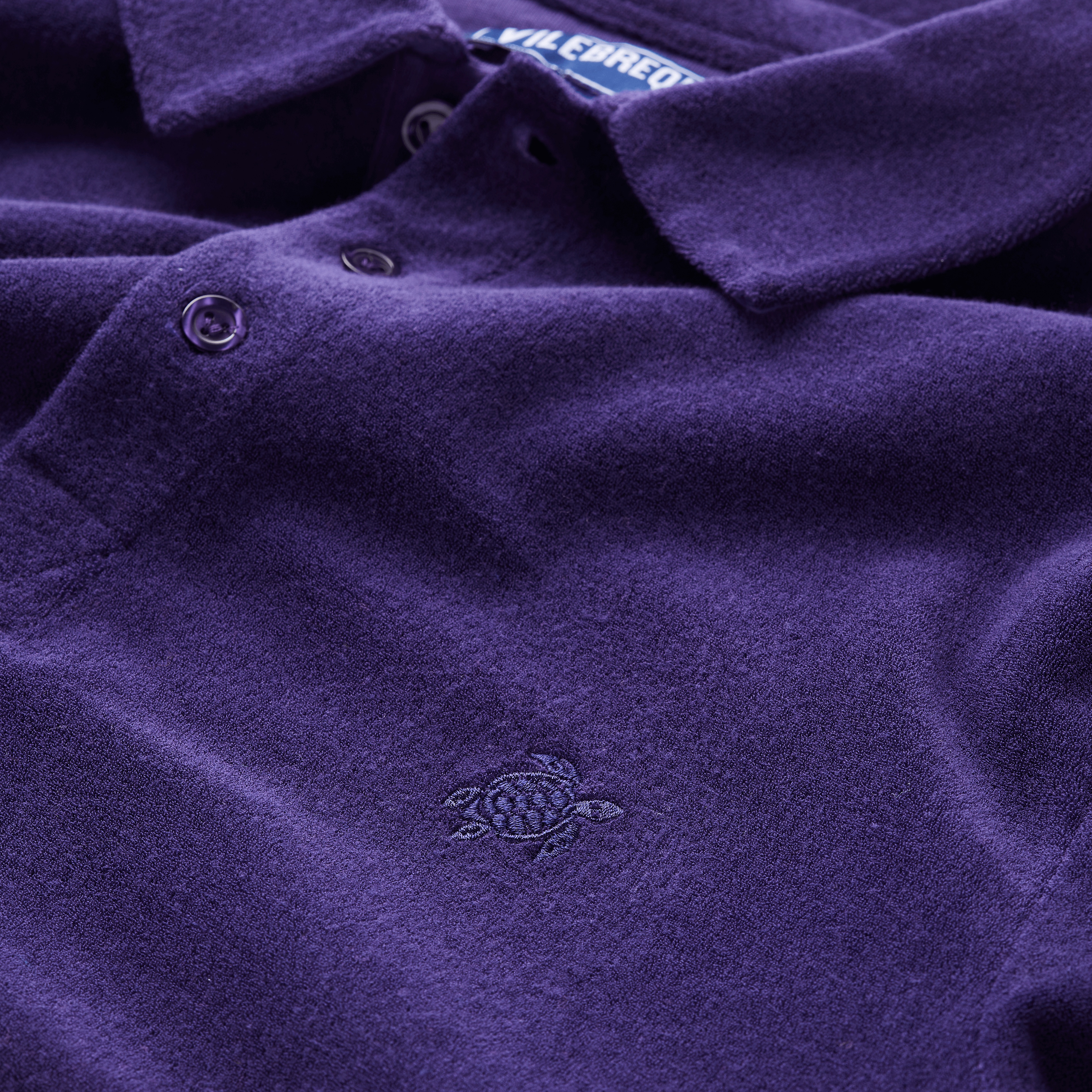 Men Terry Polo Solid - 3