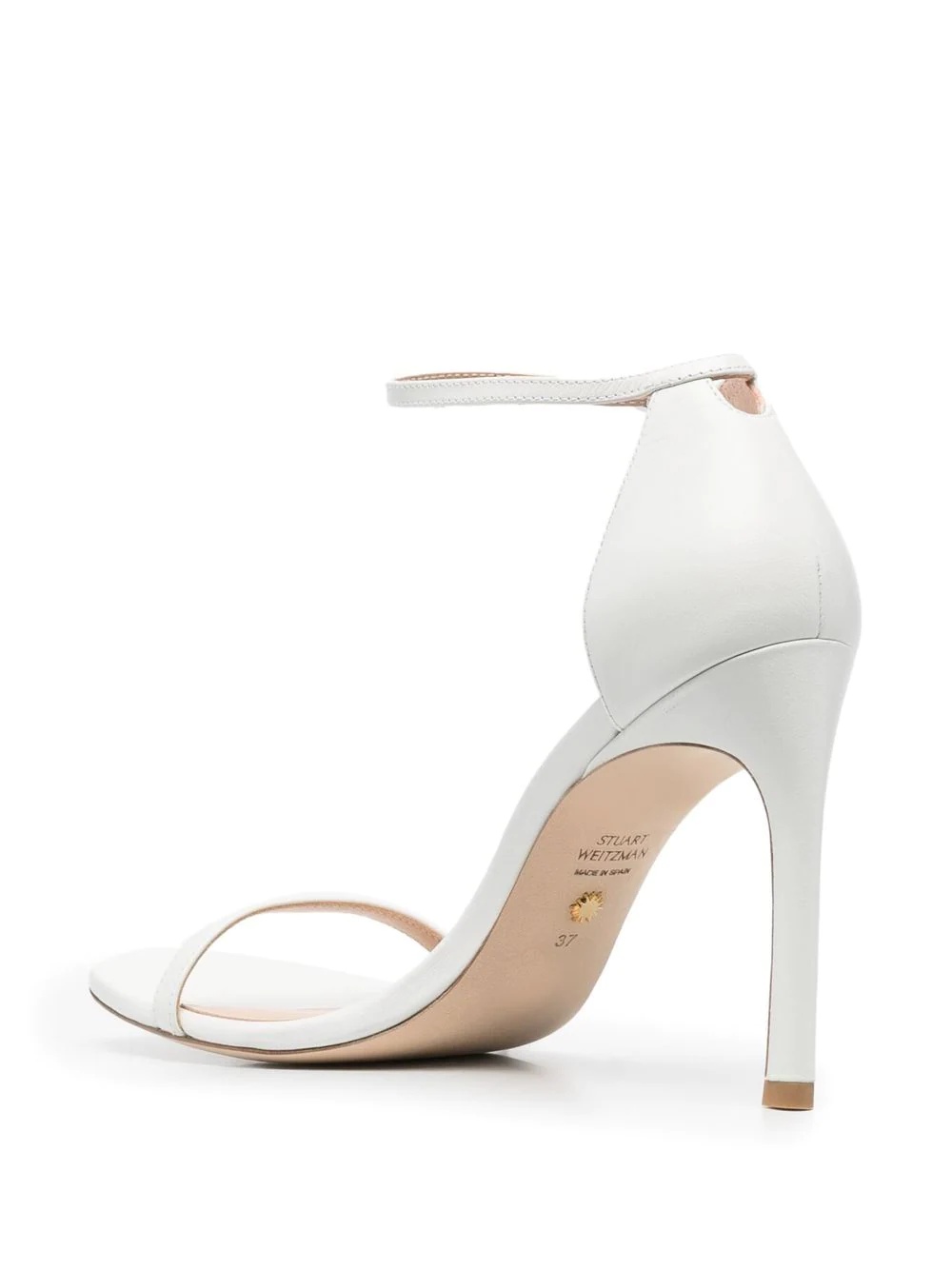 stiletto-heel leather sandals - 3