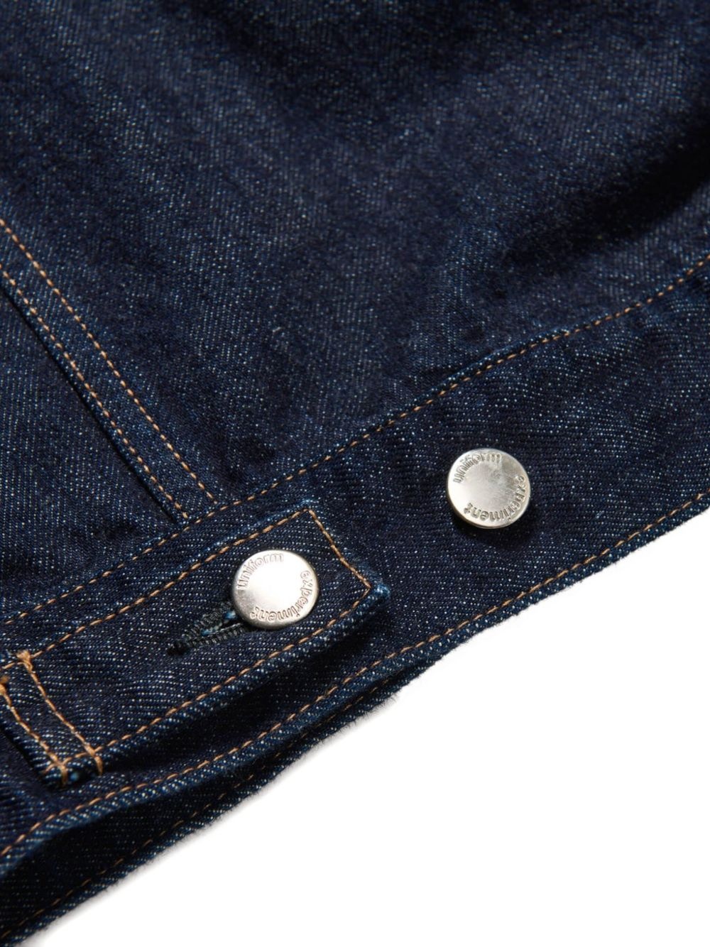 button-up denim jacket - 3