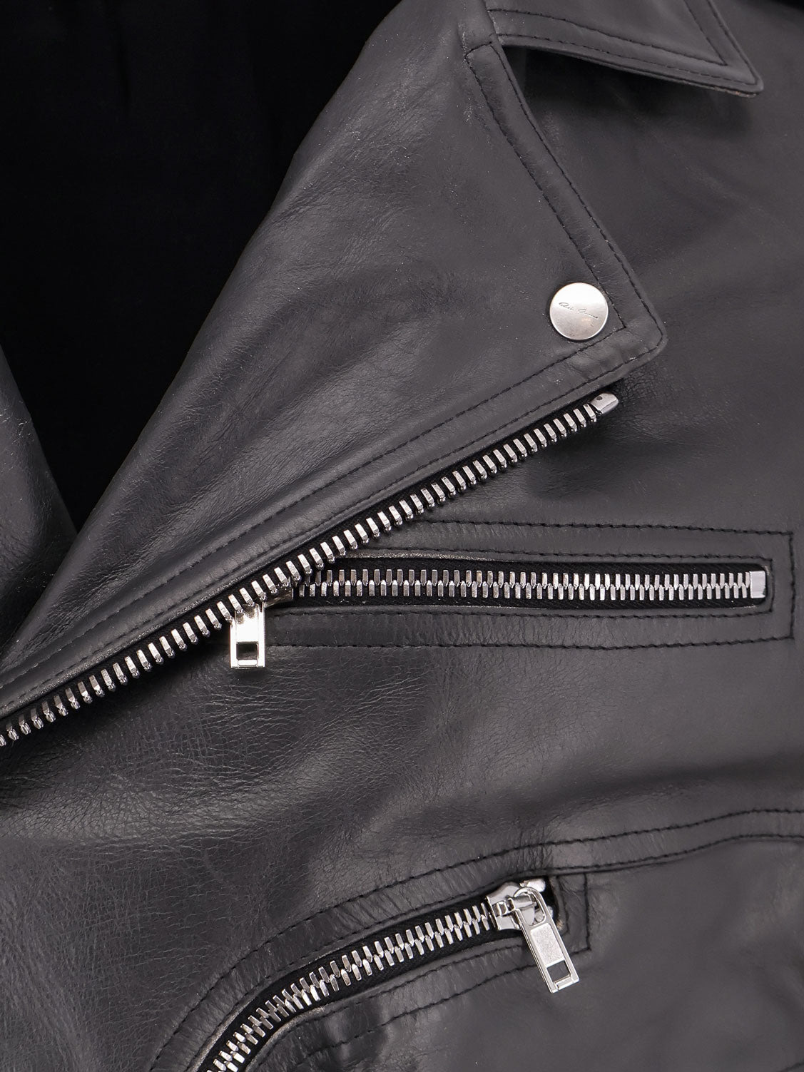 Rick Owens Bauhaus Stooges Leather Jacket - 4