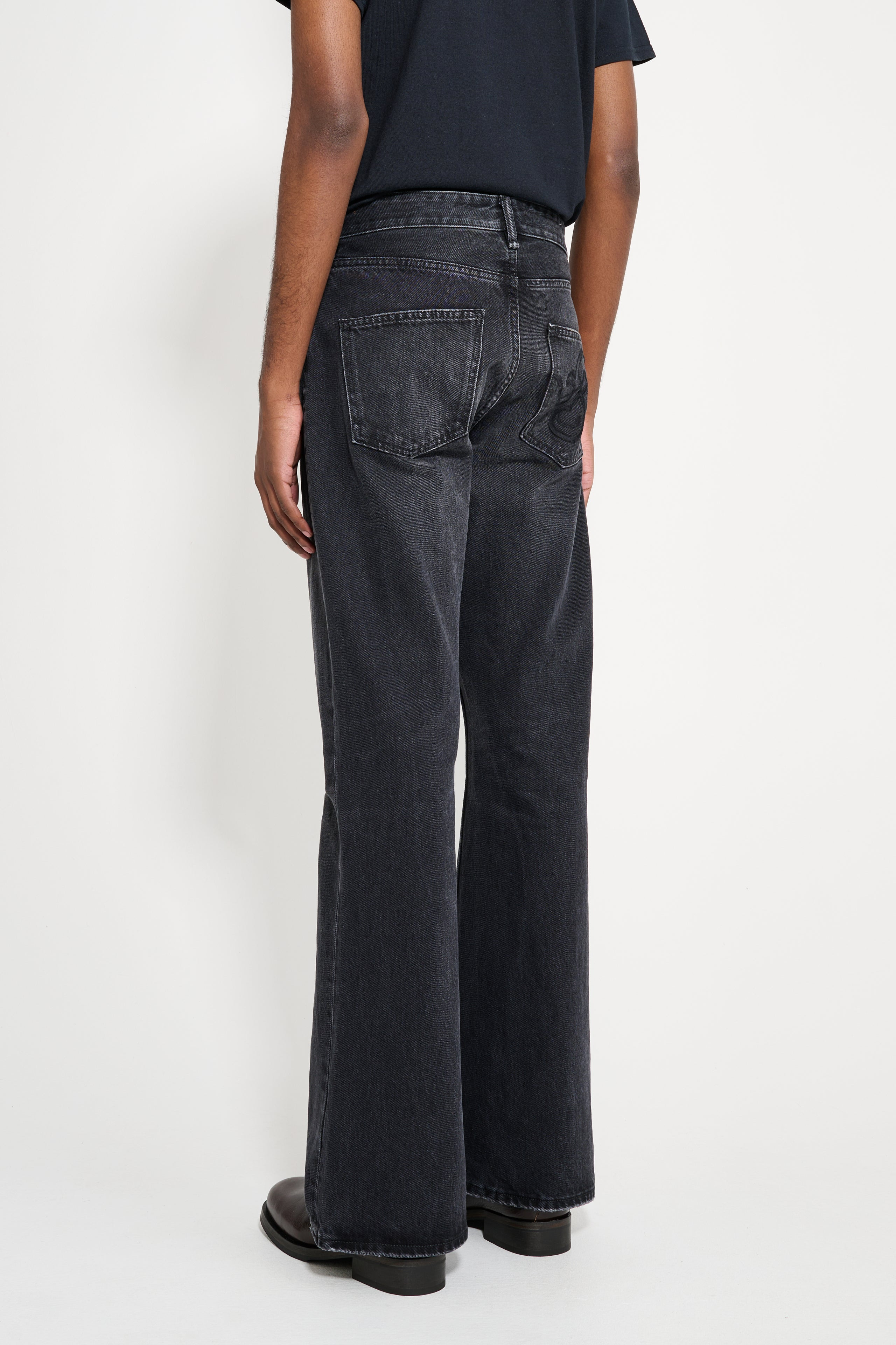 STOCKHOLM SURFBOARD CLUB BOOTCUT JEANS BLACK - 2